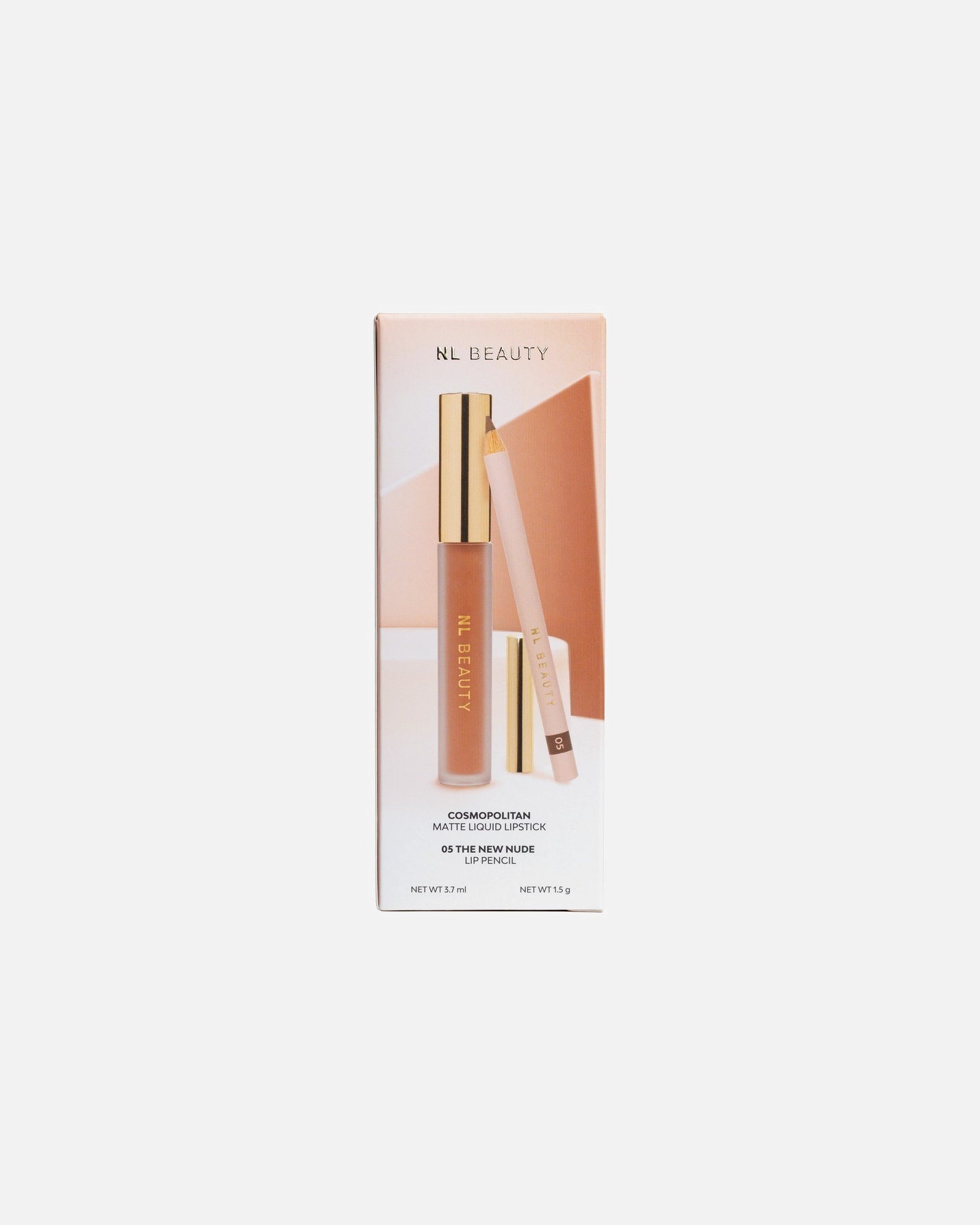 Set machiaj buze pentru Unisex NL Beauty Matte Lip Kit