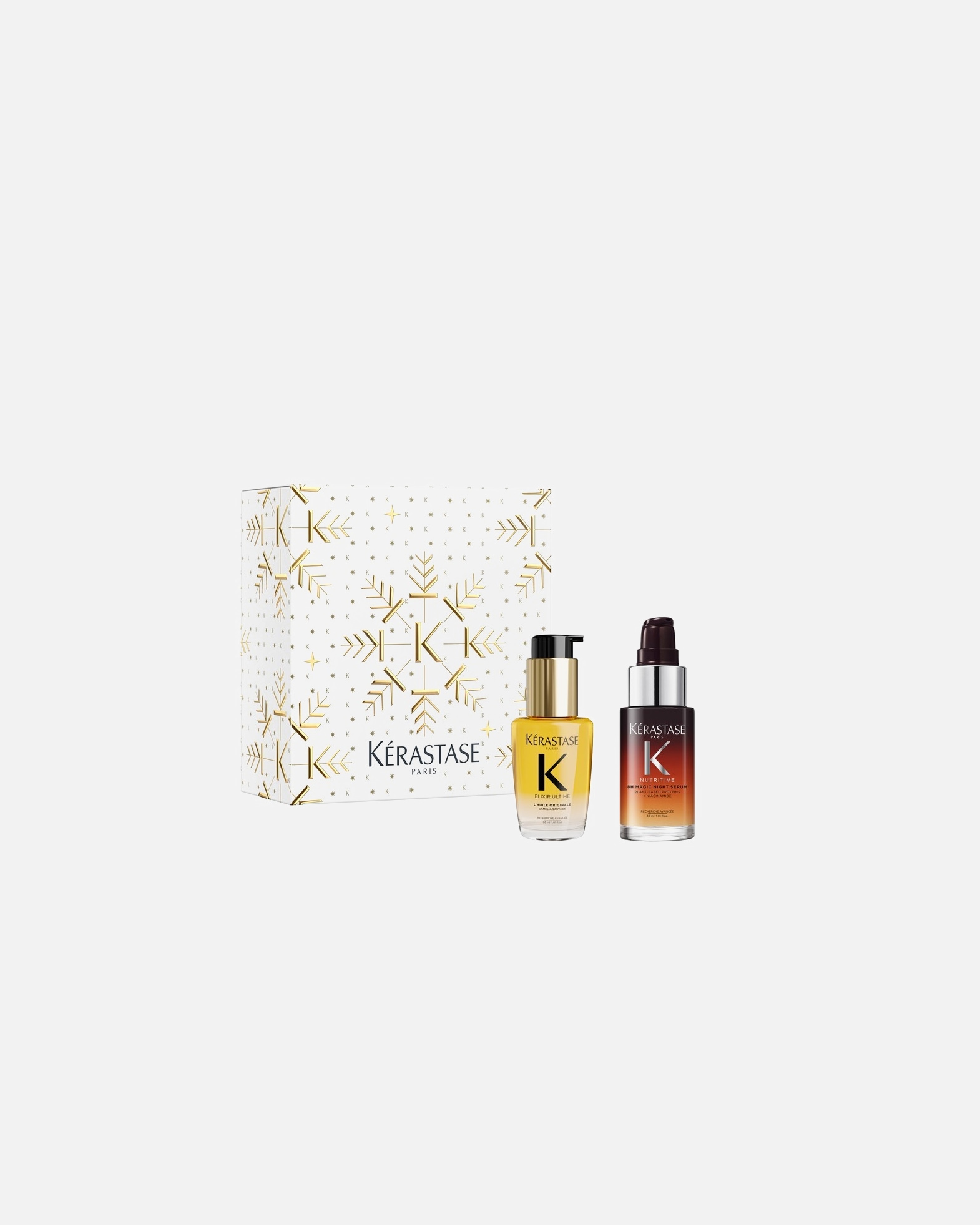 Set ingrijire par pentru Unisex Kérastase Elixir Ultime Mini Duo XMas 1 buc