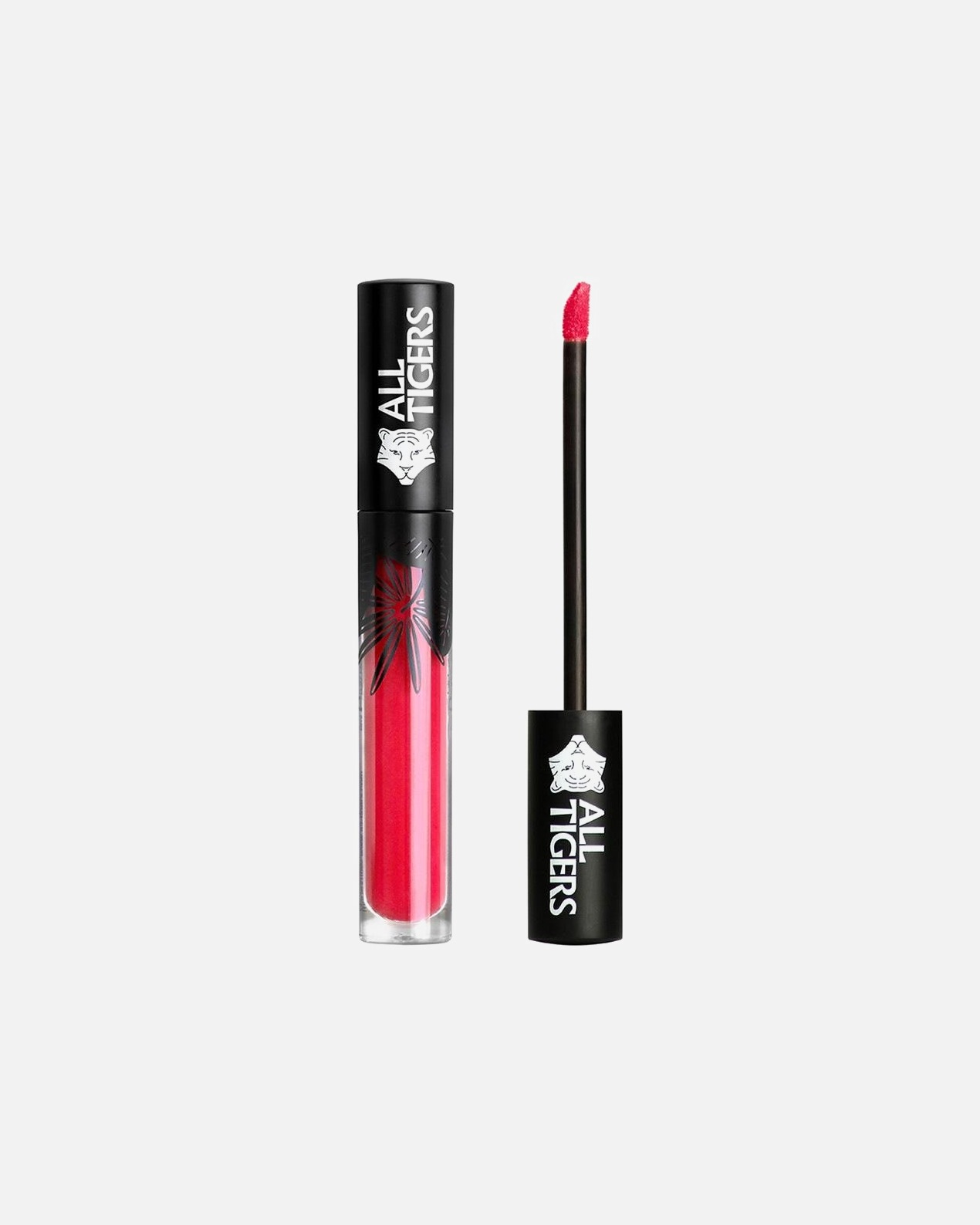Gloss de buze pentru Unisex All Tigers Natural & Vegan Gloss 801 - Glossy Live With Passion