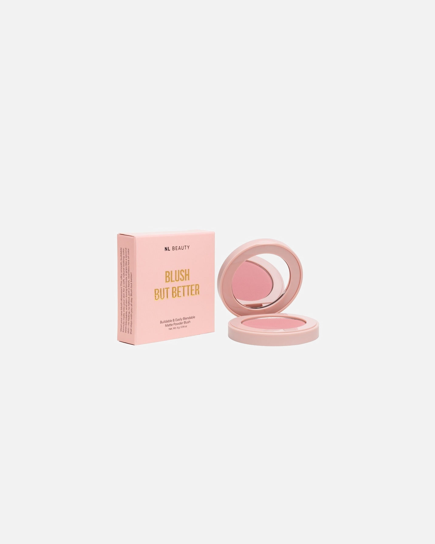 Fard obraji pentru Unisex NL Beauty Blush But Better CLASSIC PINK