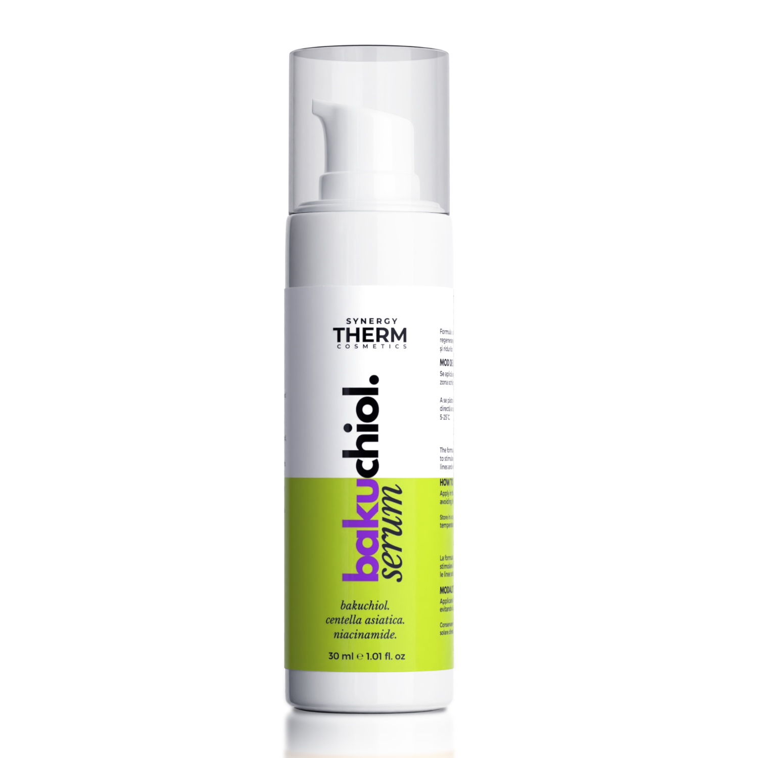 Ser anti-imbatranire pentru Synergy Therm Bakuchiol Serum 30 ml
