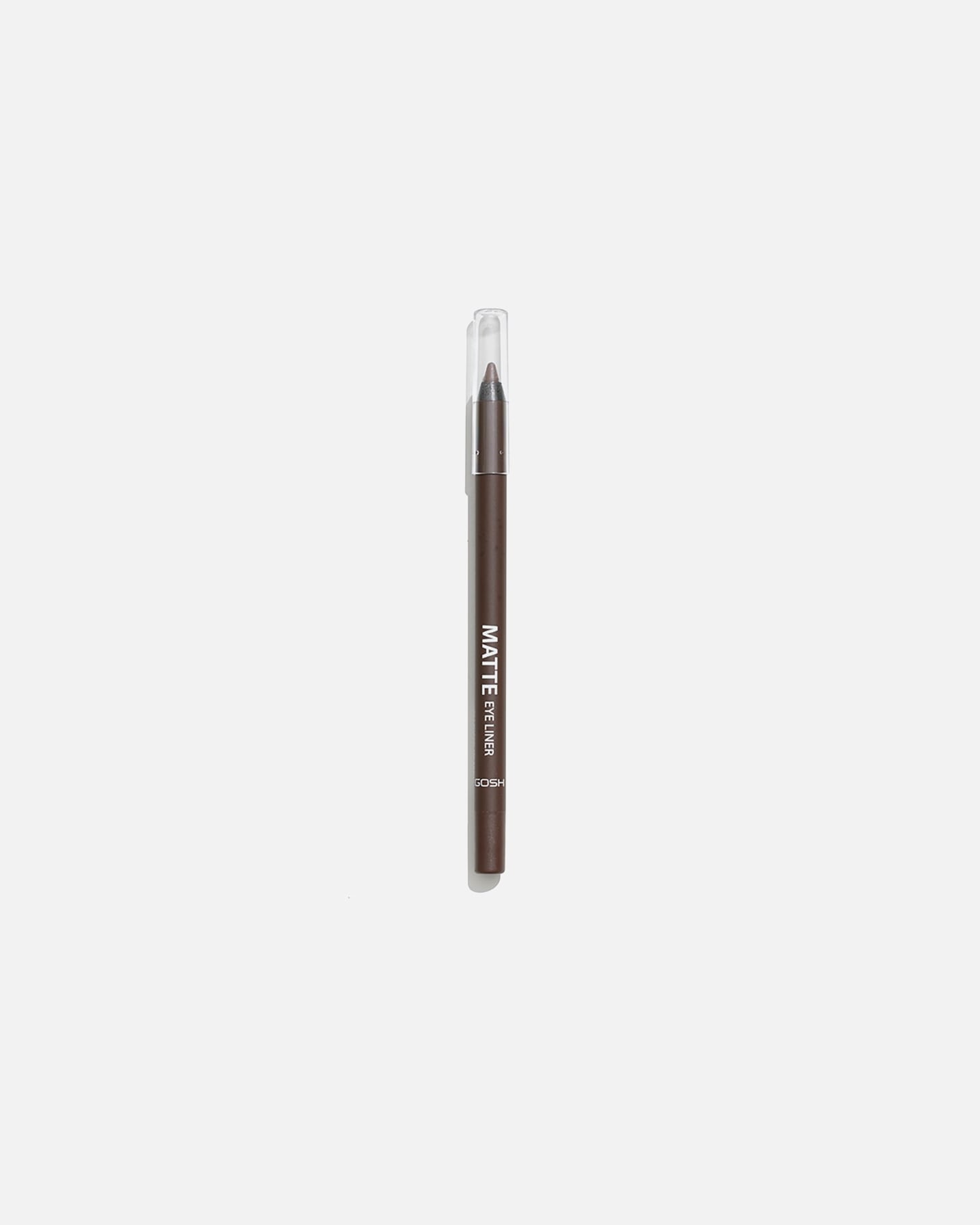 Eyeliner pentru Unisex Gosh Matte Eye Liner 014 - Chocolate Brown