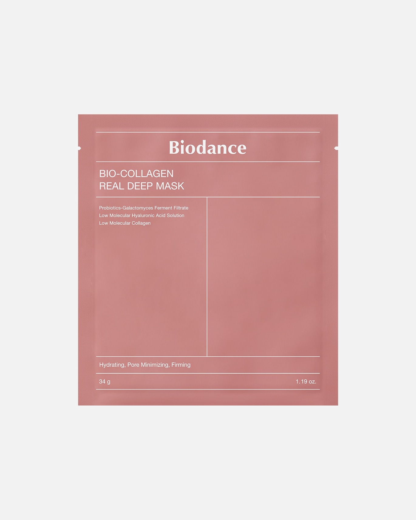 Masca tip folie pentru Unisex Biodance Bio Collagen-Real Deep Mask 34 g