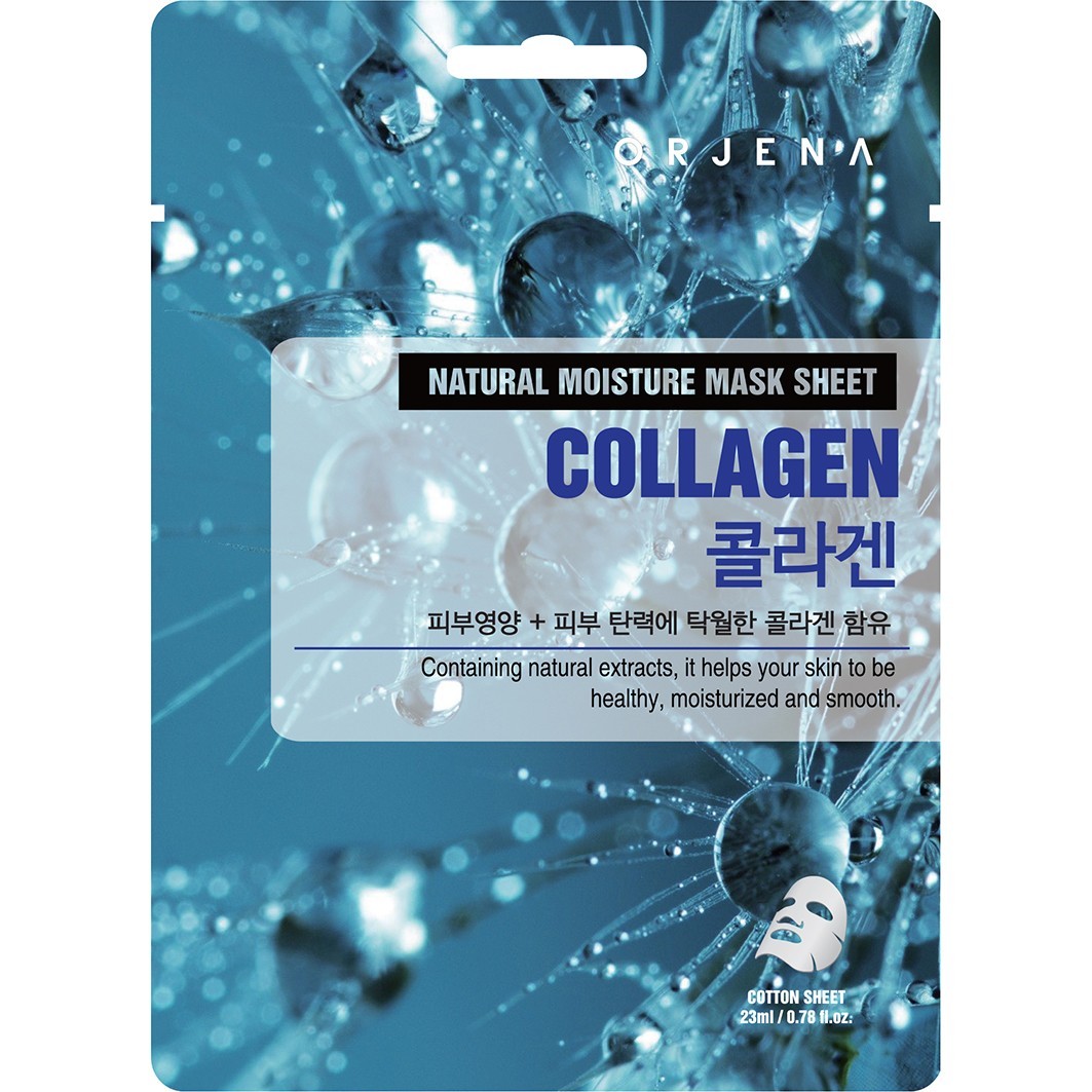 Masca tip folie pentru Orjena Natural Moisture Mask Sheet Collagen 1 buc.