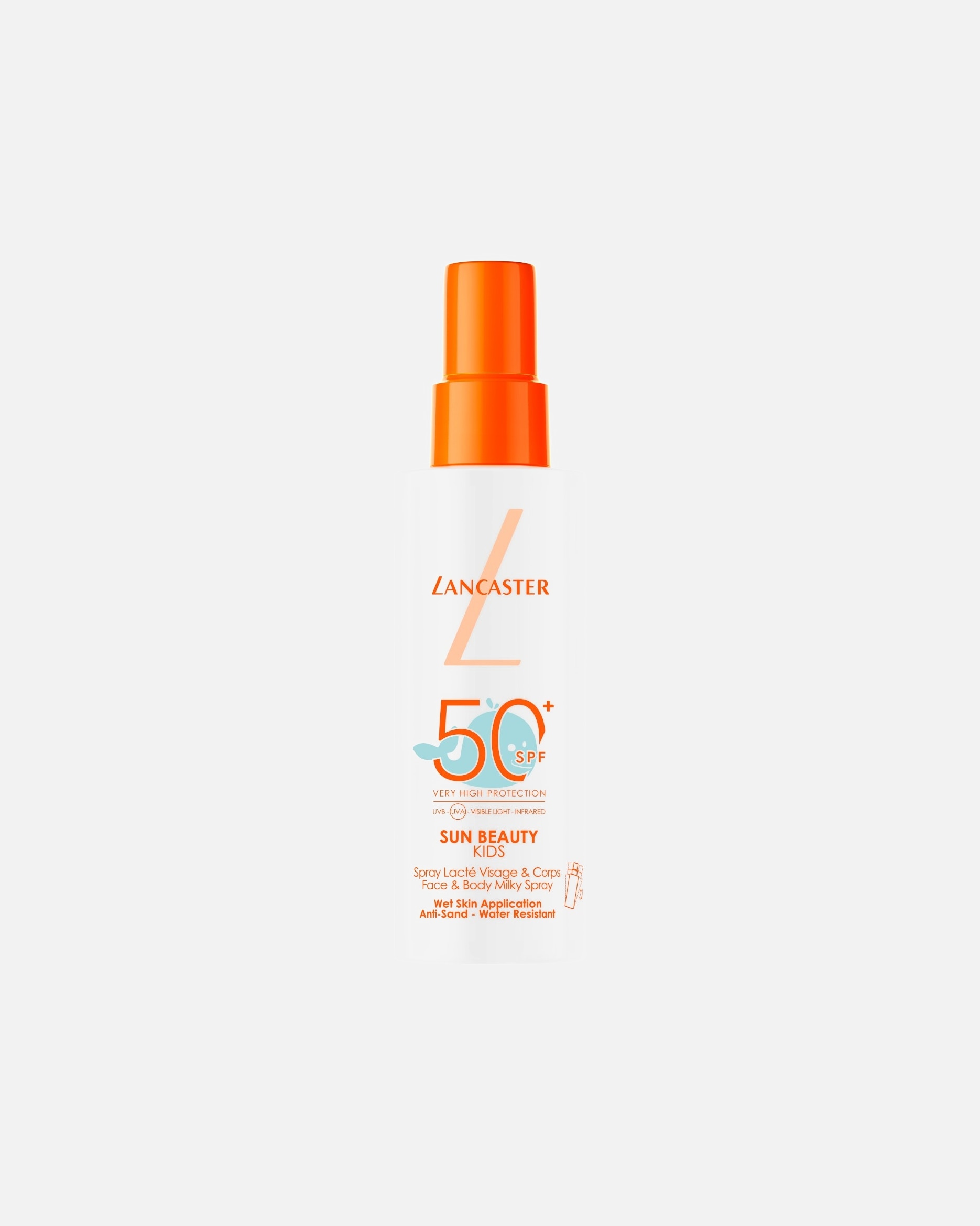 Spray solar pentru Unisex Lancaster Kids Face & Body Milk Spray SPF 50 150 ml