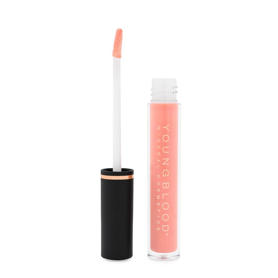 Gloss de buze pentru Youngblood Lipgloss Coy Peachy Pink