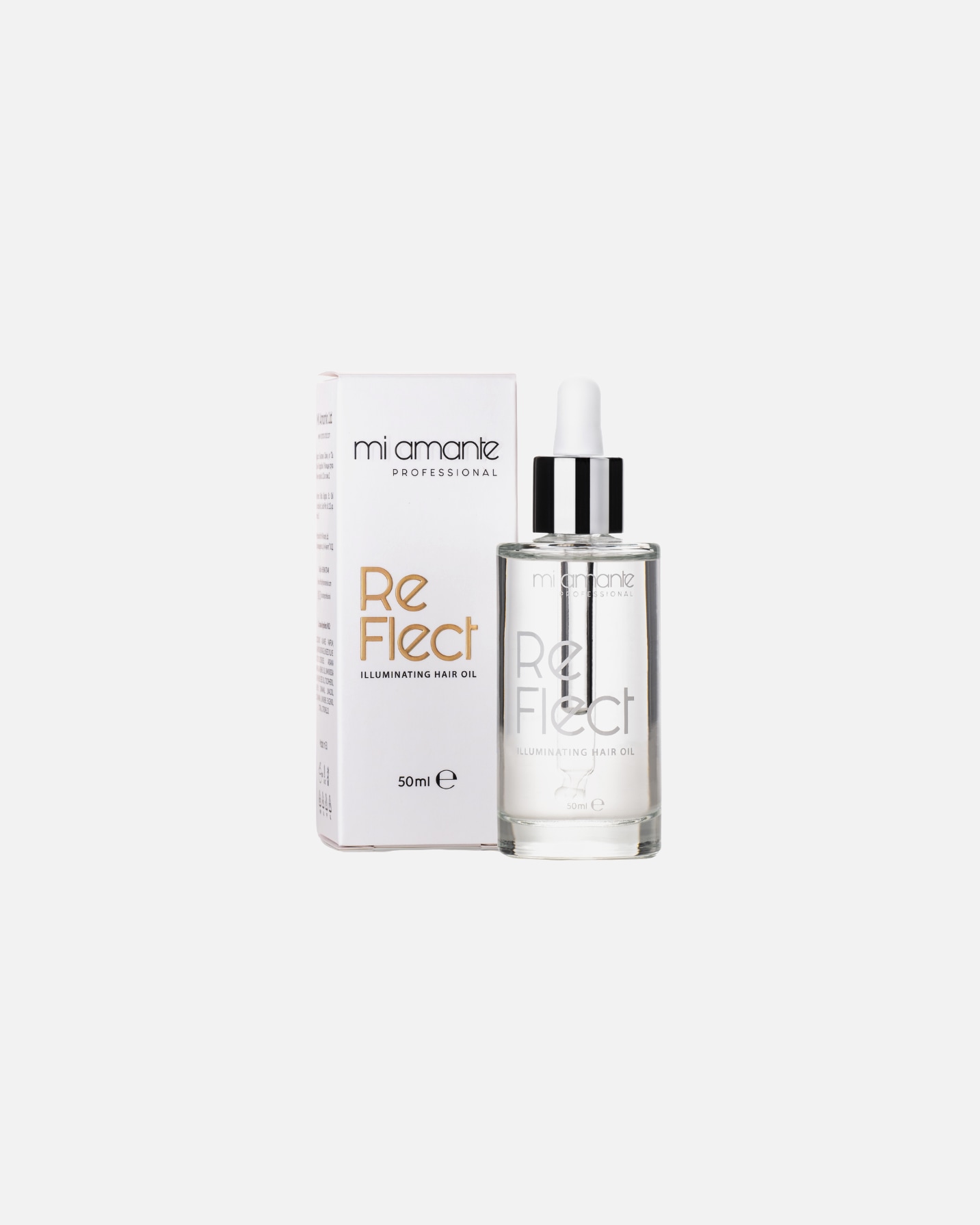 Ulei pentru par pentru Unisex Mi Amante Illuminating Hair Oil 50 ml