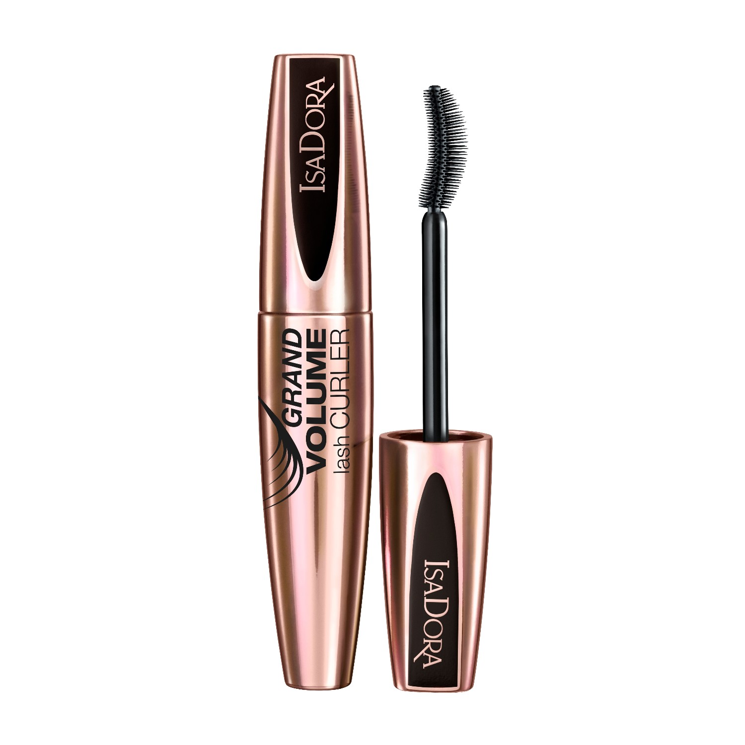 Mascara pentru Isadora Grand Volume Lash Curler Mascara 60 - DEEP BLACK
