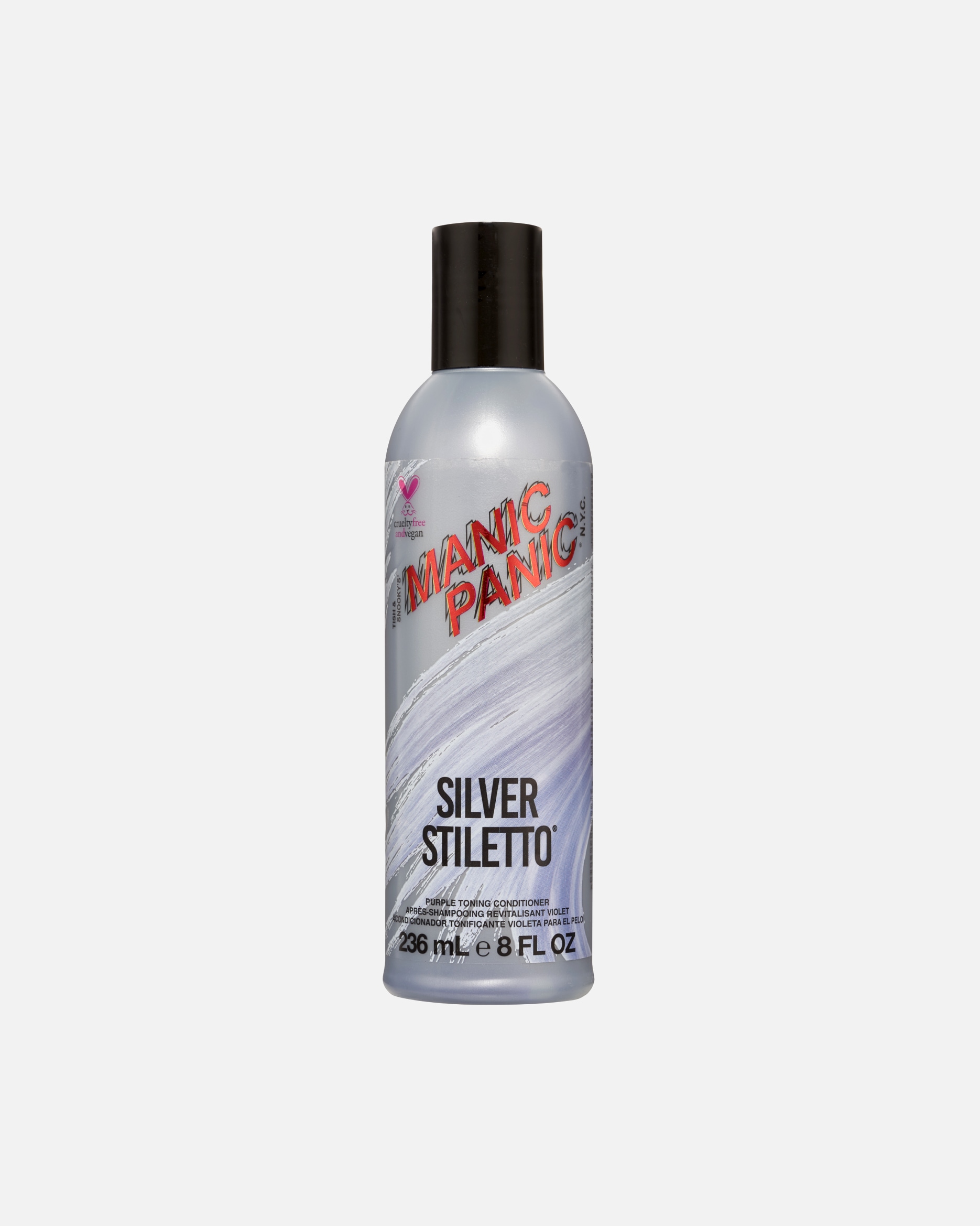 Balsam de par pentru Unisex Silver Stiletto Purple Toning Conditioner 236 ml