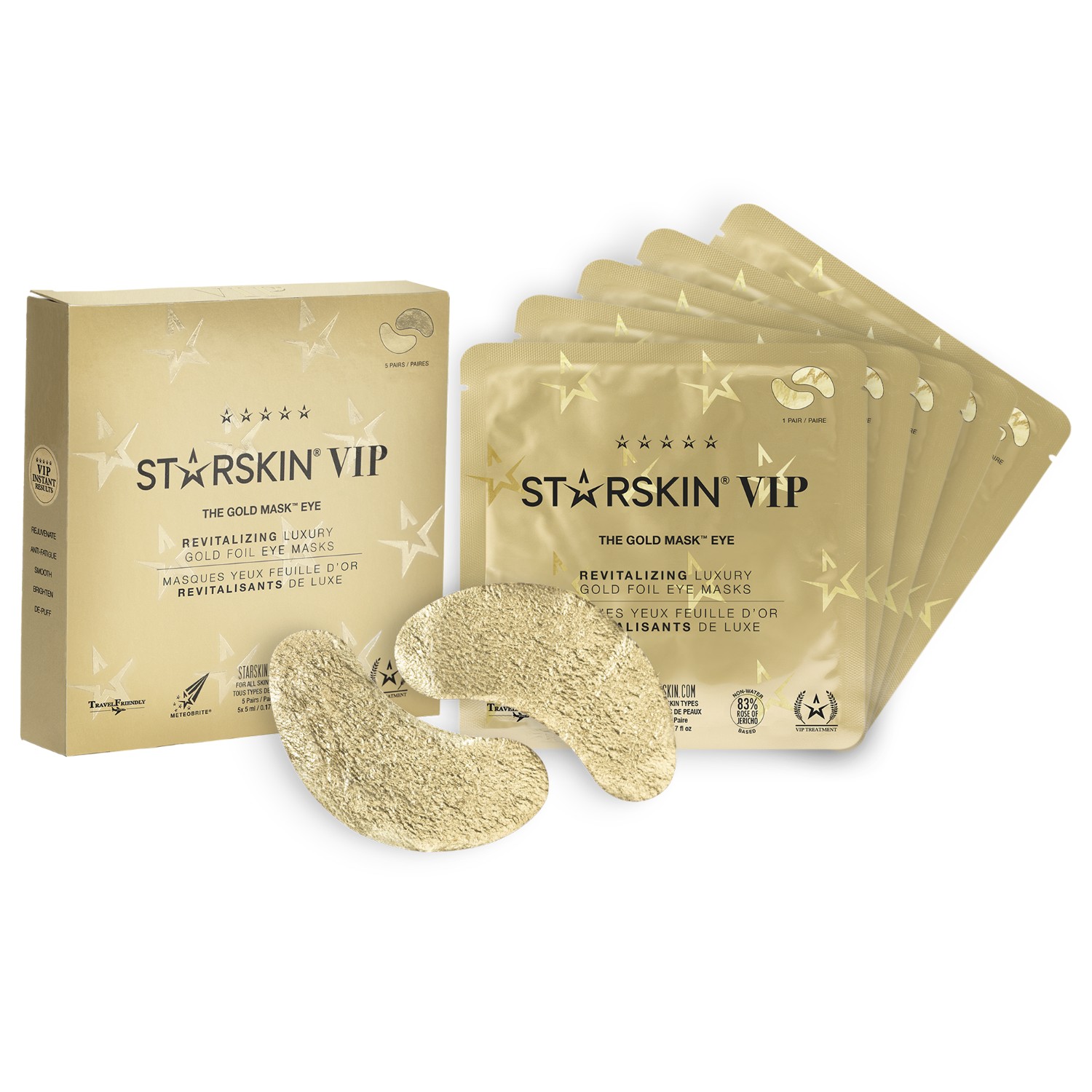 Patch-uri ochi pentru STARSKIN ® The Gold Mask Eye 25 ml