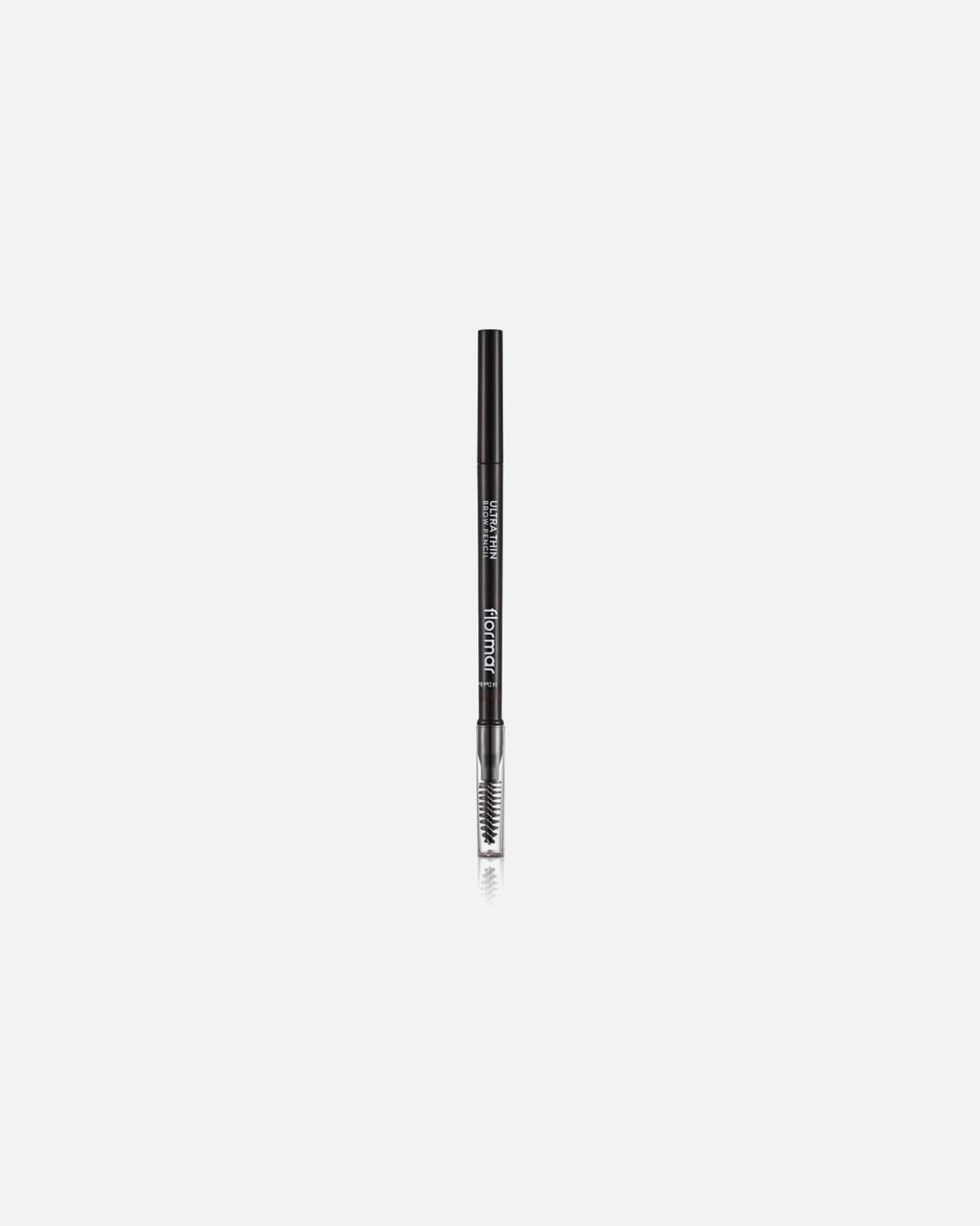 Creion sprancene pentru Unisex Flormar Ultra Thin Brow Pencil 04 - Dark Brown