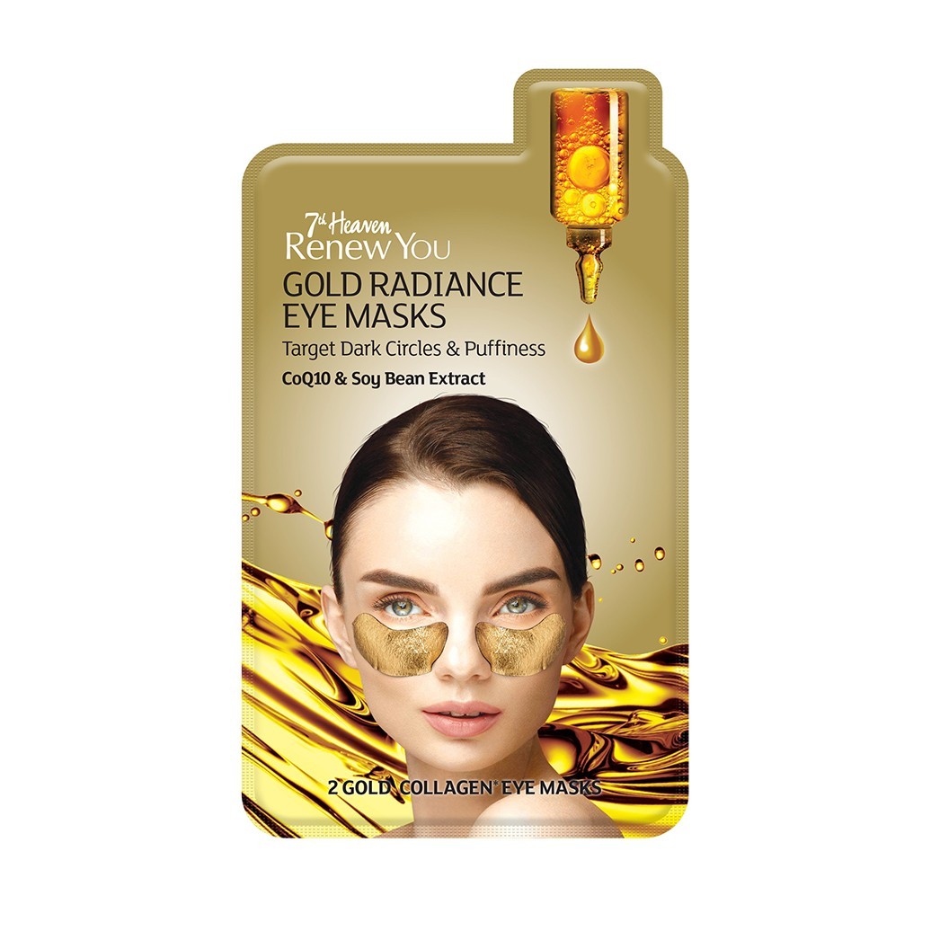 Masca ochi pentru 7th. Heaven Gold Radiance Eye Mask 1 buc.