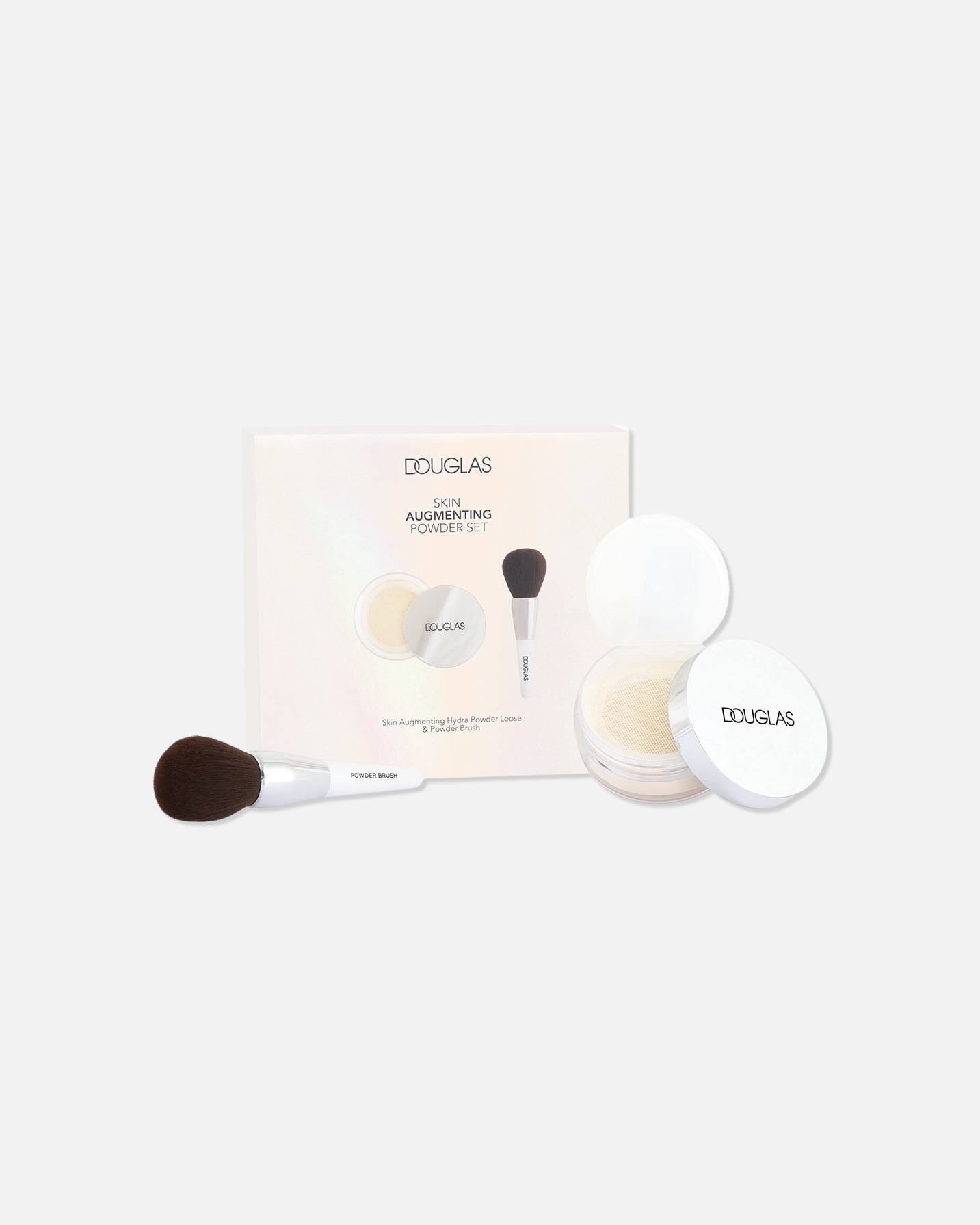 Set machiaj ten pentru Unisex Douglas Collection Make-Up Skin Augumenting Powder Gift Set 1 buc.