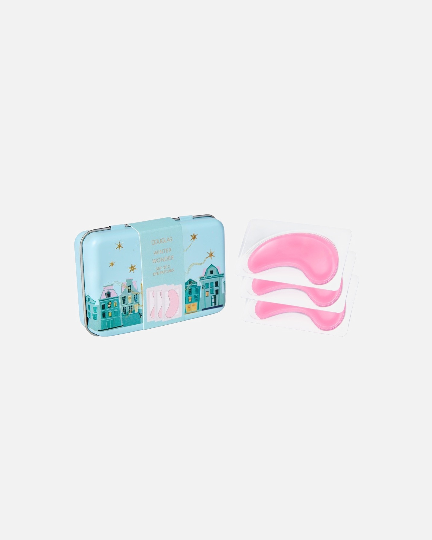 Patch-uri ochi pentru Unisex Douglas Collection Seasonal Winter Wonder Glittery Eye Patches 30 g