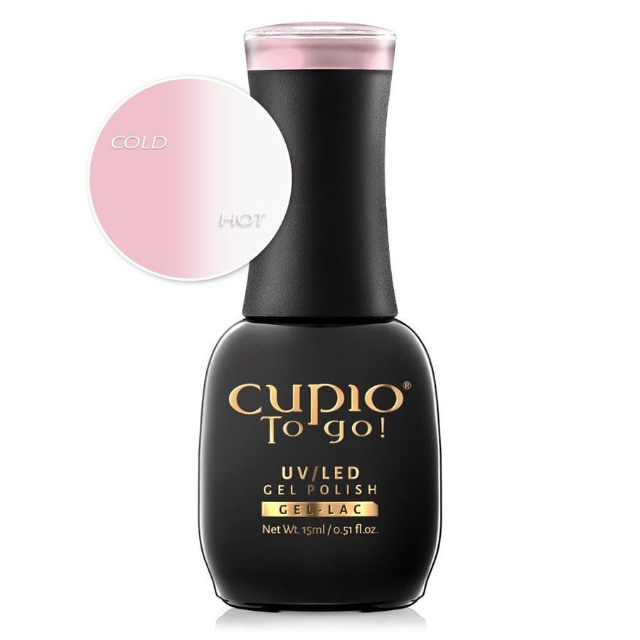 Lac de unghii pentru Cupio Default Brand Line Oja semipermanenta Cupio To Go! Frozen Pink