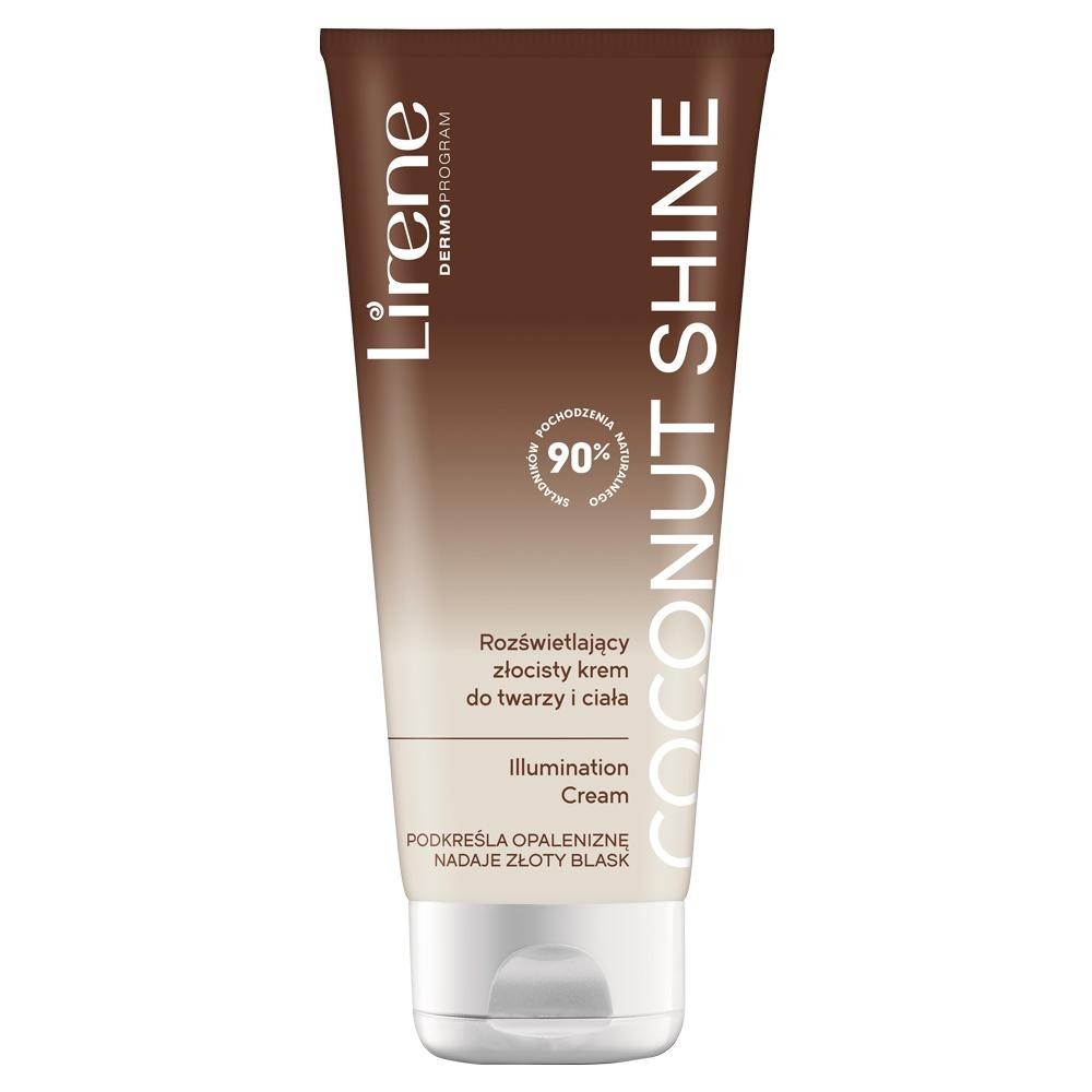 Iluminator pentru Lirene Coconut Shine Illuminating Cream 150 ml