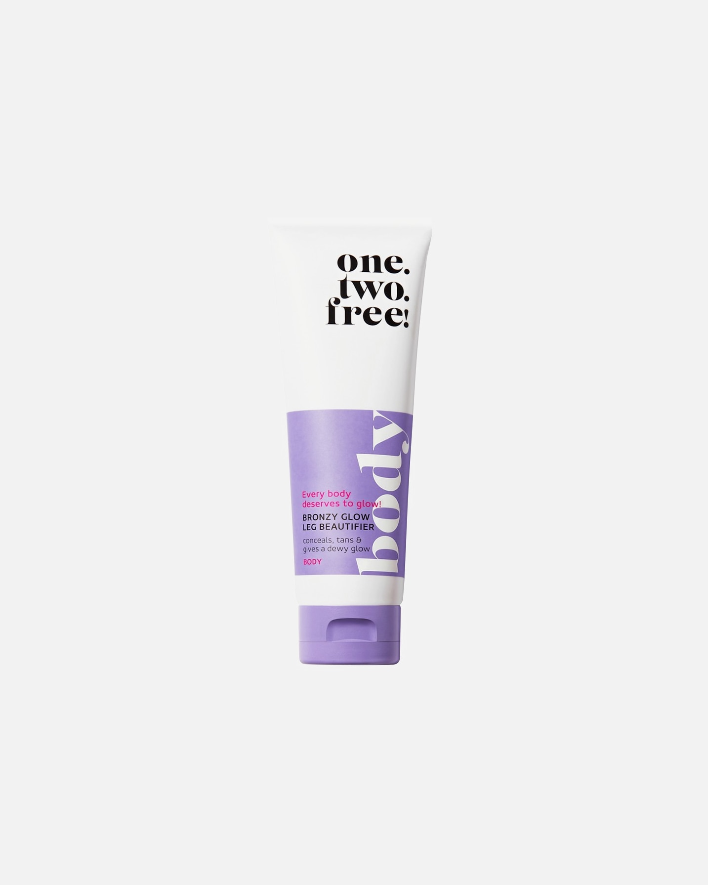 Lotiune pentru corp pentru Unisex one.two.free! Bronzy Glow Leg Beautifier 125 ml