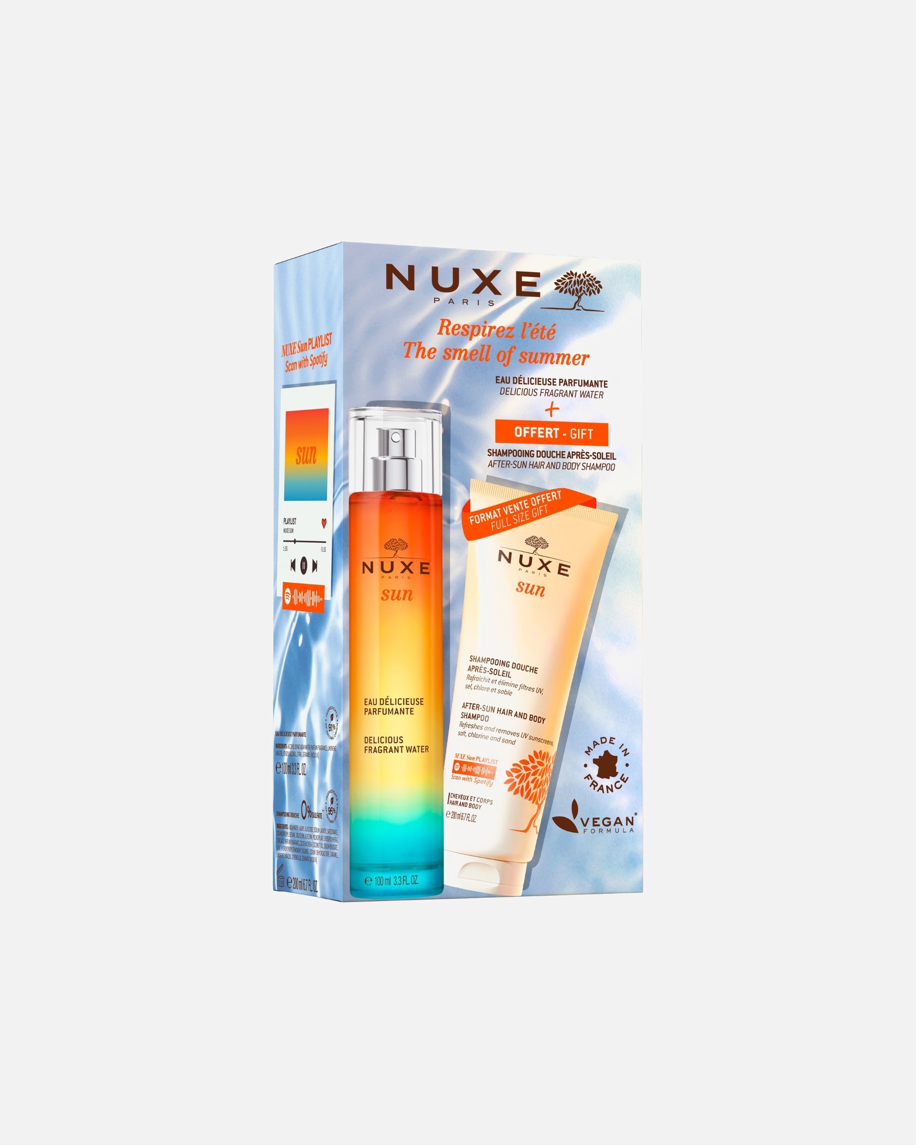 Set protectie solara pentru Unisex NUXE Summer Mission The Smell Of Summer 1 bucată