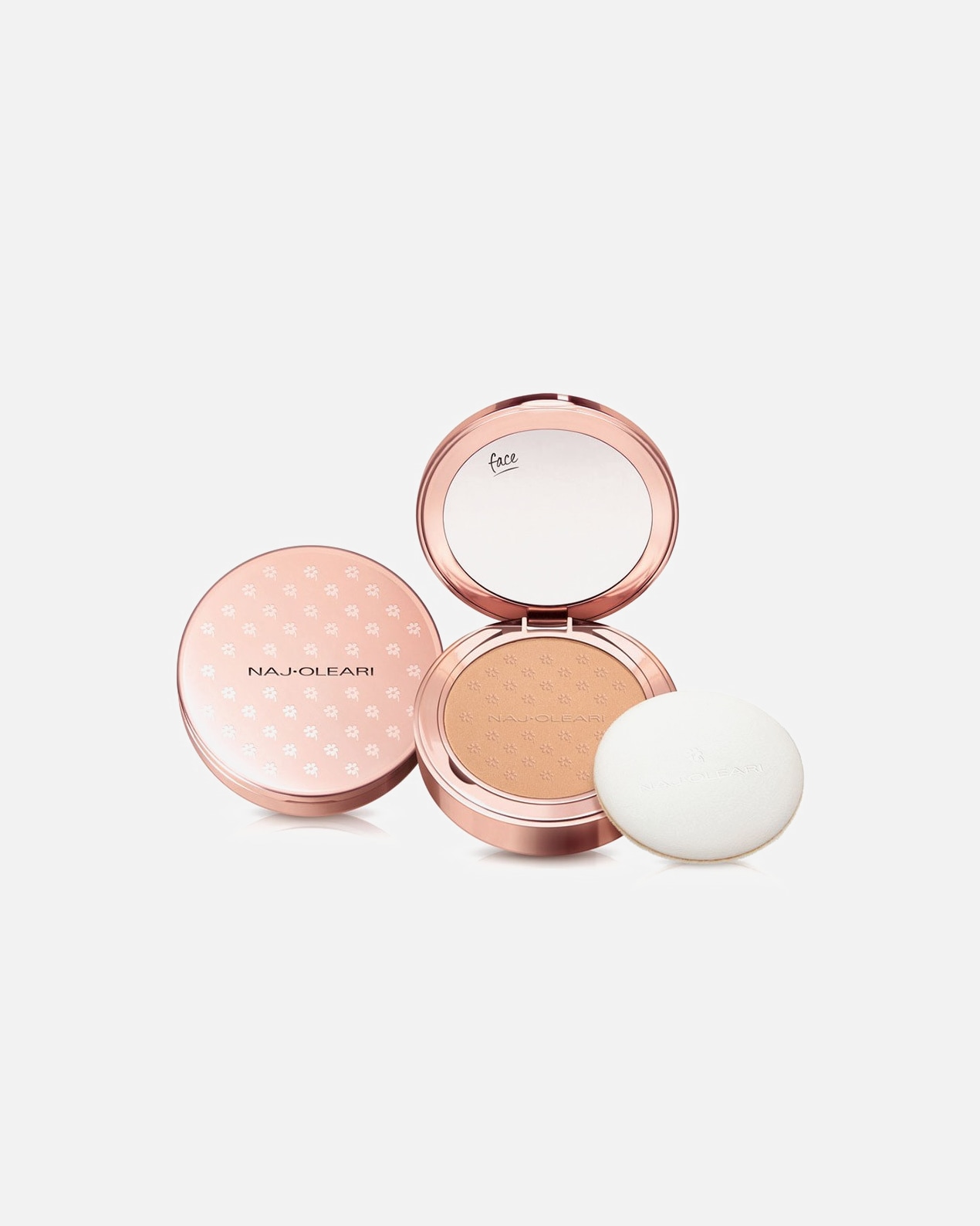Pudra pentru Unisex Naj Oleari Skin Caress Pressed Powder 03 - Sienna