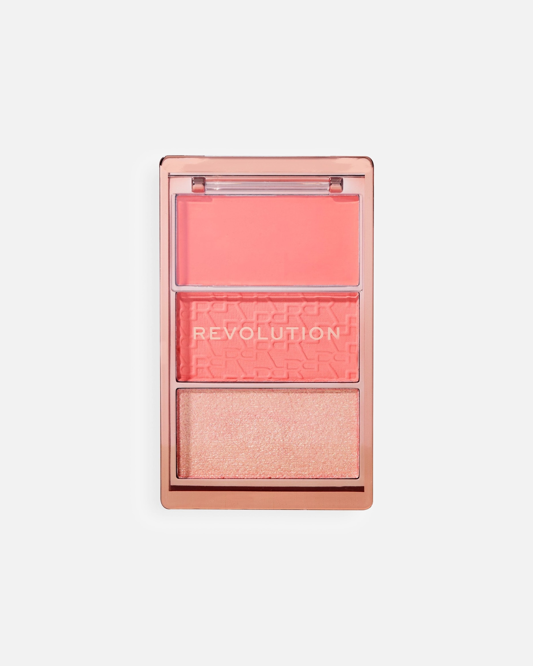 Bronzer pentru Femei REVOLUTION Blush Icon Palette AUTHENTIC PEACH