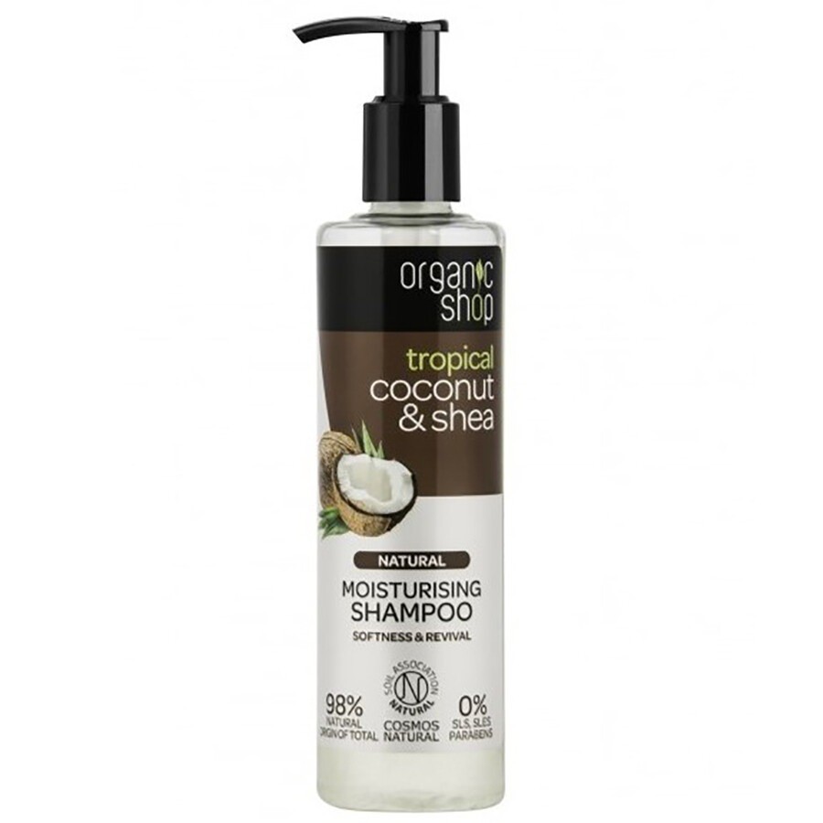 Sampon pentru Organic Shop Coconut Shea Shampoo 280 ml