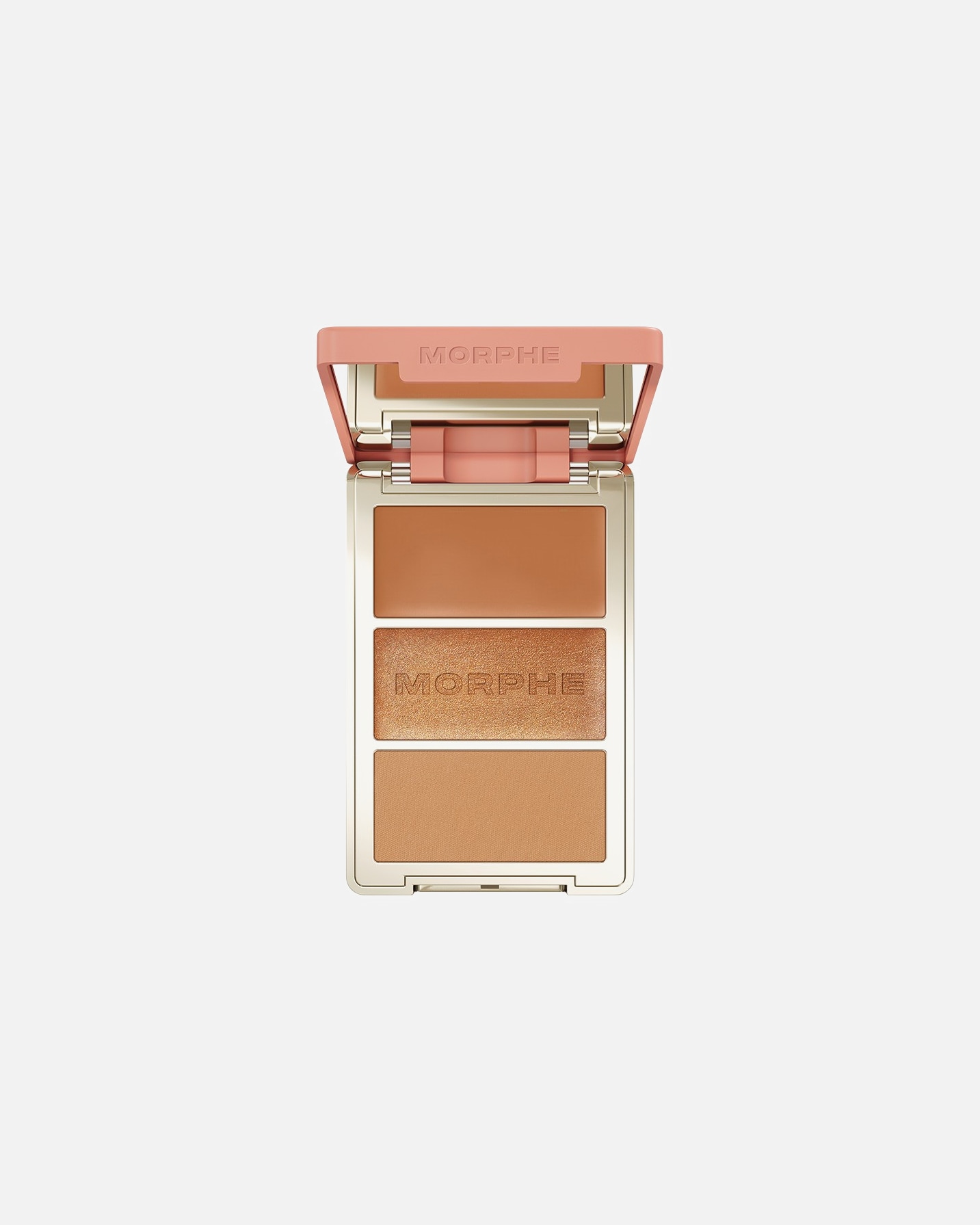 Fard obraji pentru Unisex Morphe Multi-Finish Face Trio Sunset Swim