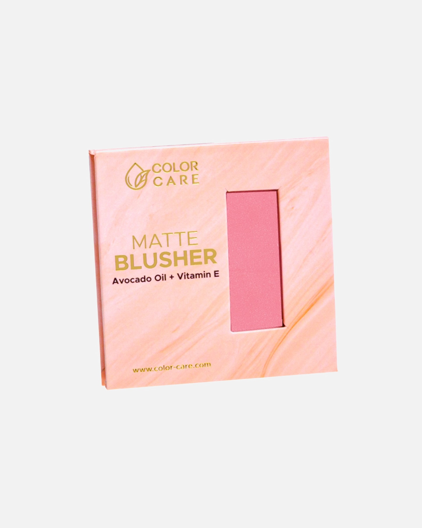 Fard obraji pentru Unisex COLOR CARE Matte Blush 02 - Baby Pink
