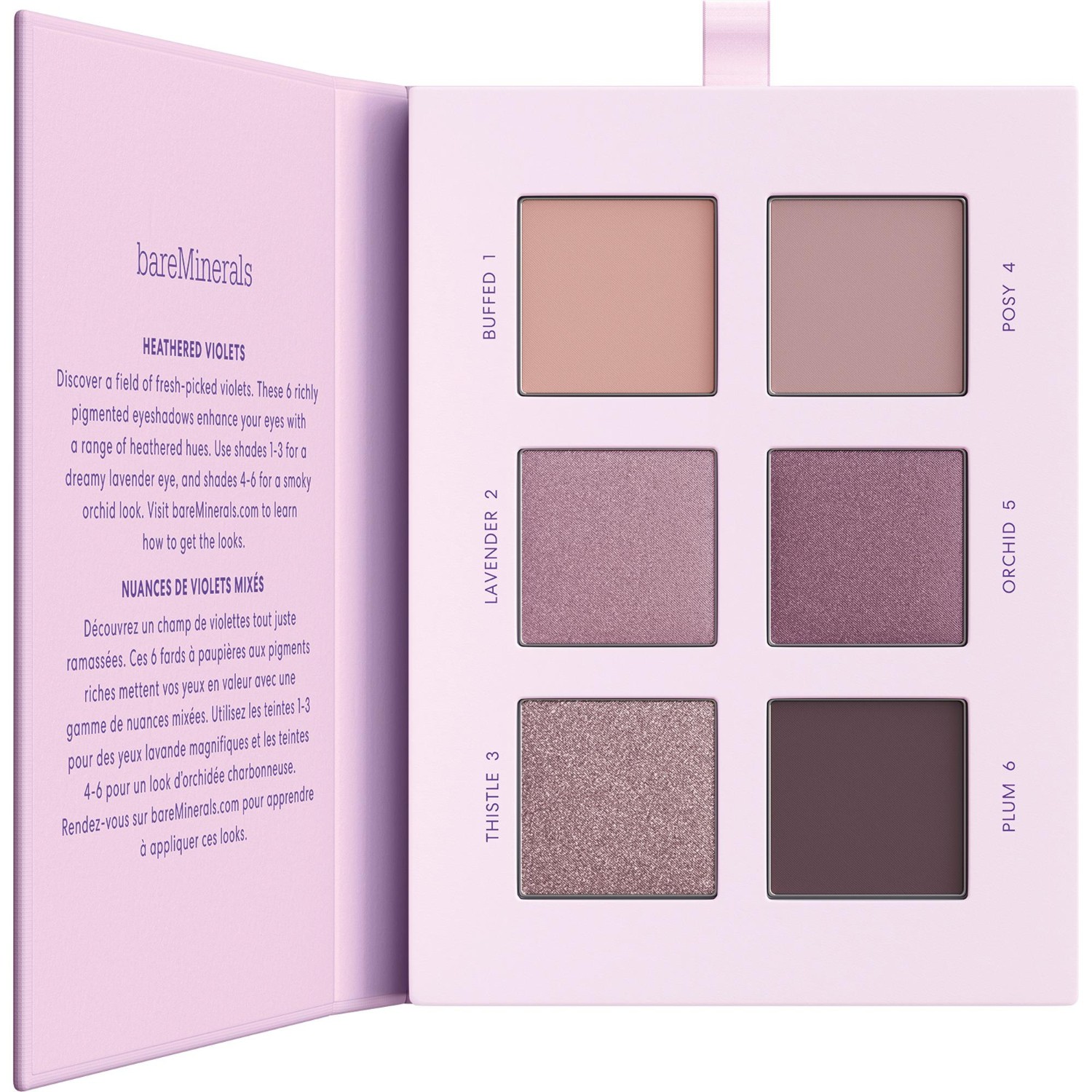 Fard de pleoape pentru bareMinerals Mineralist Mineralist Eyeshadow Palette Heathered