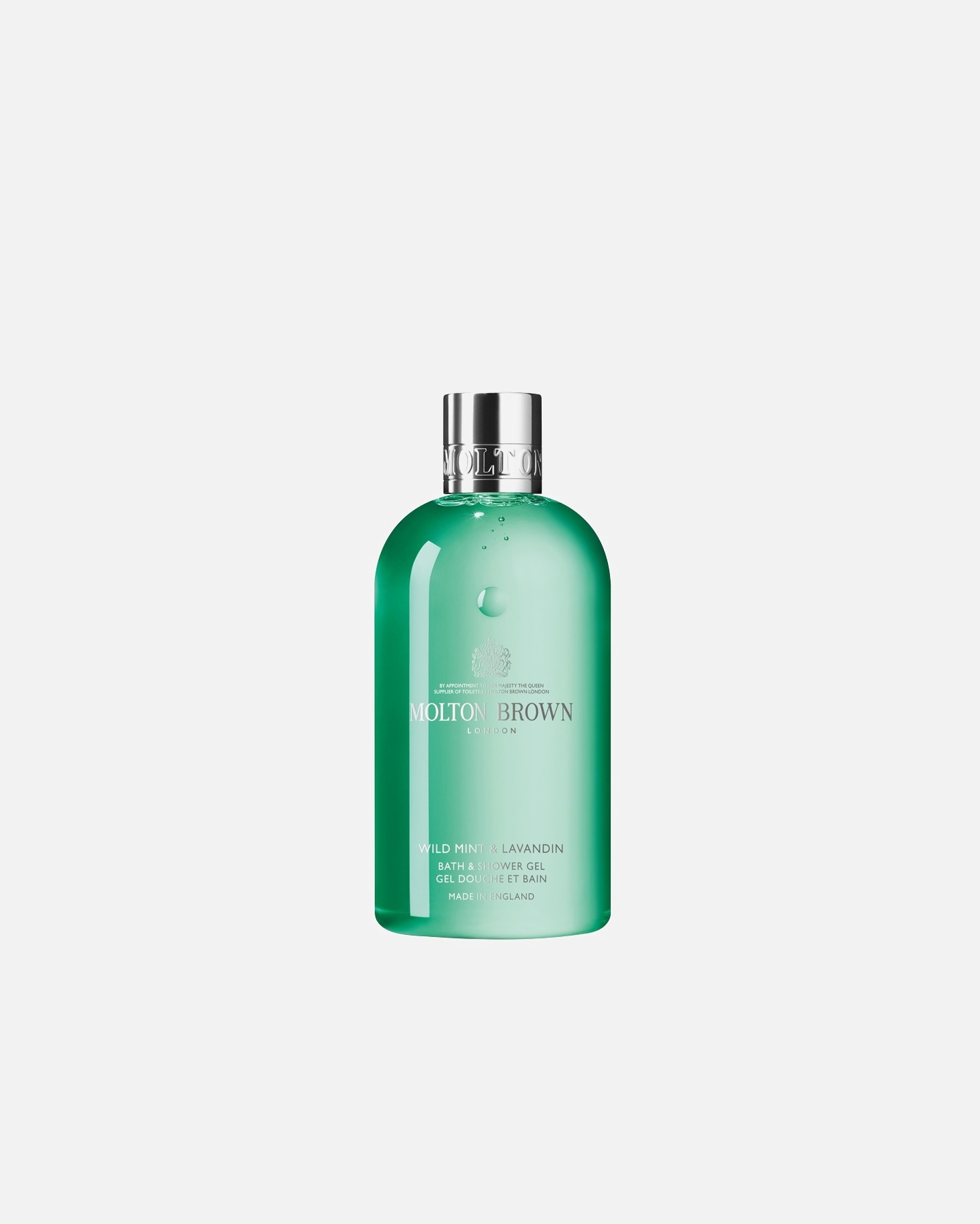 Gel de dus pentru Unisex Molton Brown WILD MINT & LAVANDIN BATH & SHOWER GEL 300 ml