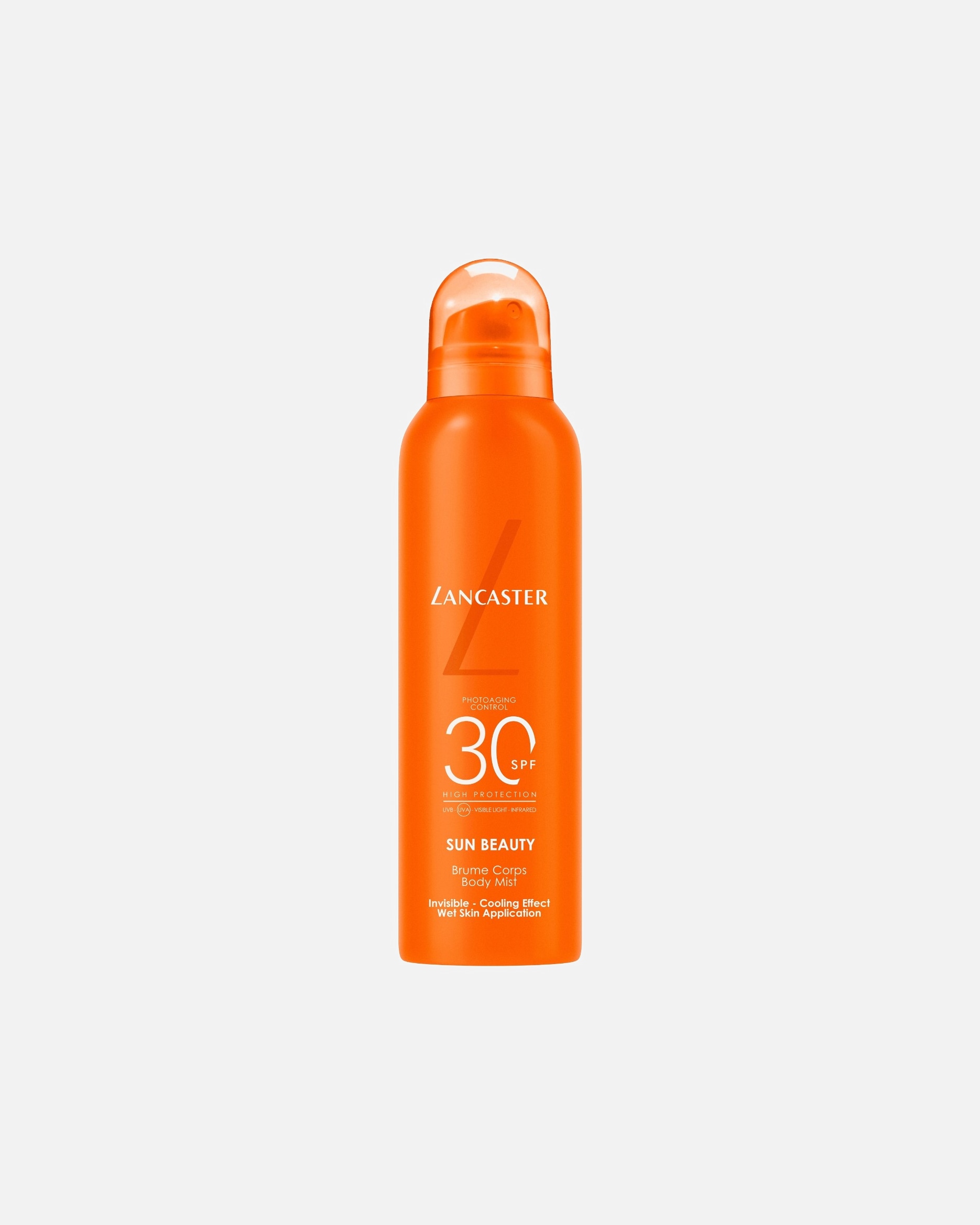 Cremă de protecție solară pentru corp pentru Unisex Lancaster Sun Beauty Body Mist SPF 30 200 ml