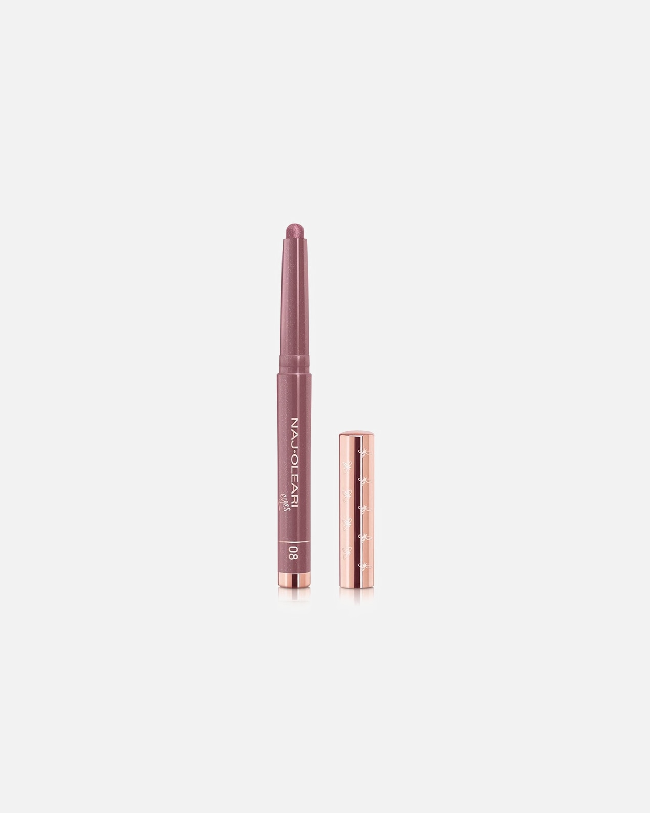 Fard de pleoape pentru Naj Oleari Absolute Stay Eyeshadow 08 - Pearly Burgundy