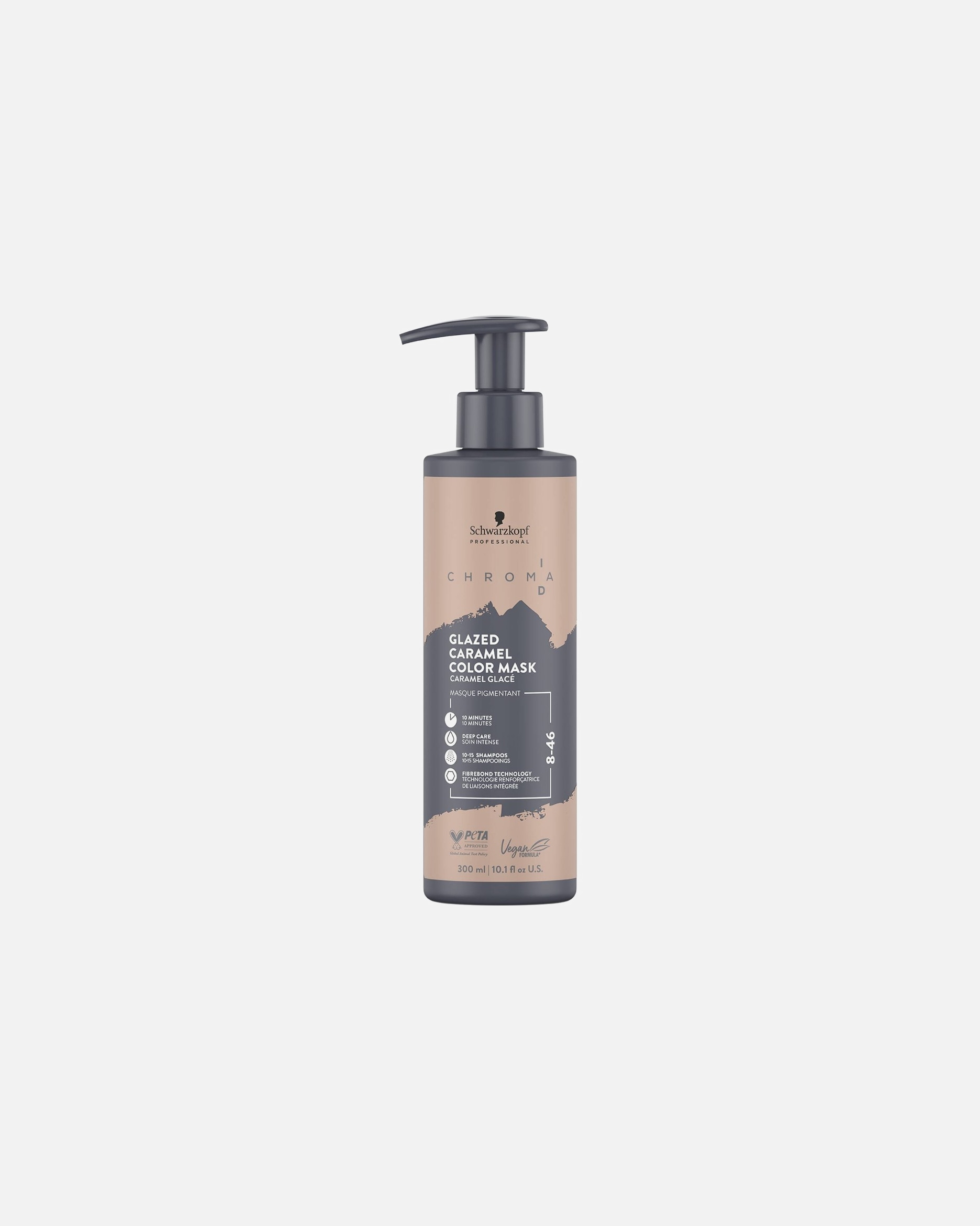 Vopsea nuantatoare par pentru Unisex Schwarzkopf Professional Chroma ID Bonding Color Mask 8-46 300 ml