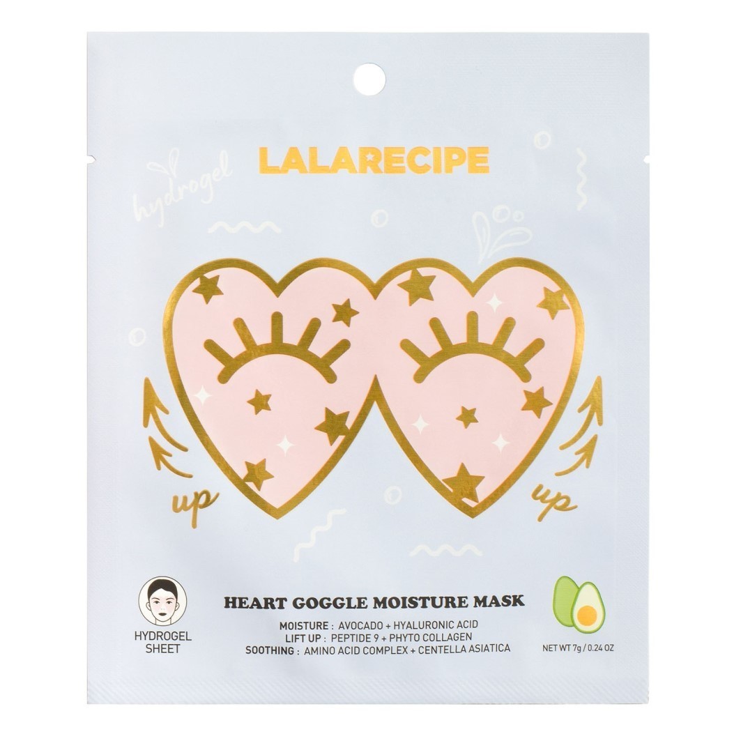 Masca hidratanta pentru LalaRecipe Heart Goggle Moisture Mask 7 g