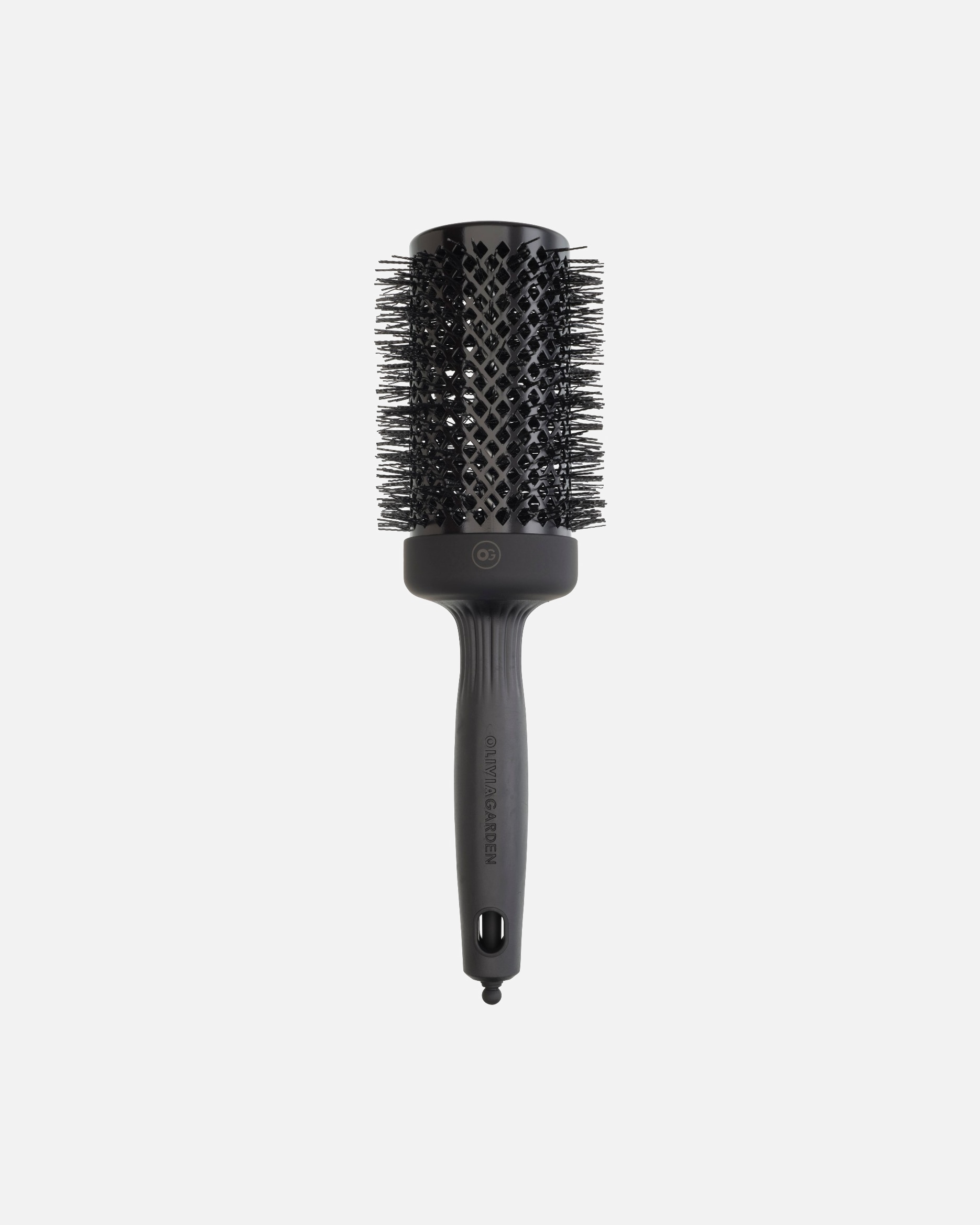 Perie rotunda pentru Femei Olivia Garden Club Blowout Shine Black Label 55/70 mm