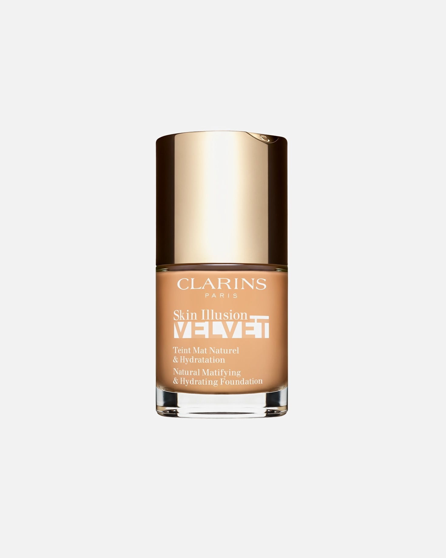 Fond de ten pentru Unisex Clarins Skin Illusion Velvet 108W - Sand