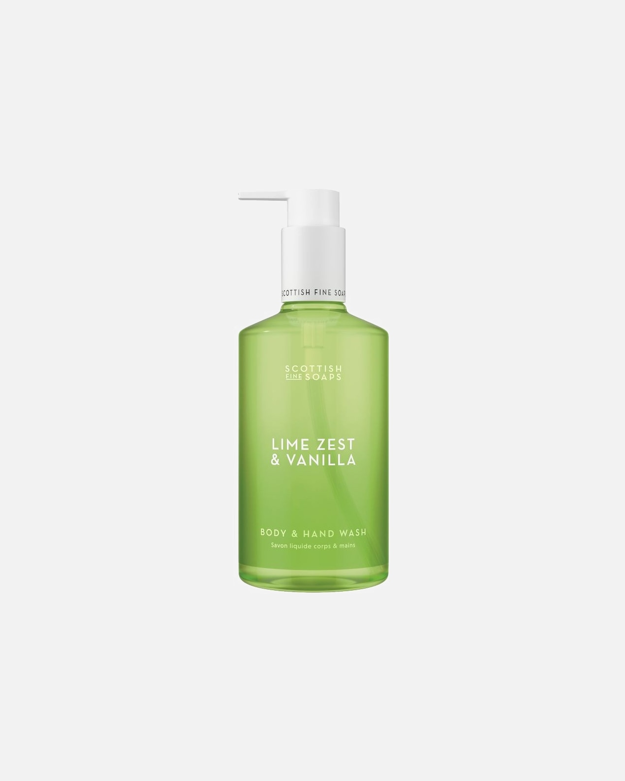 Gel de dus si par pentru Femei Scottish Fine Soaps Lime Zest & Vanilla 300 ml