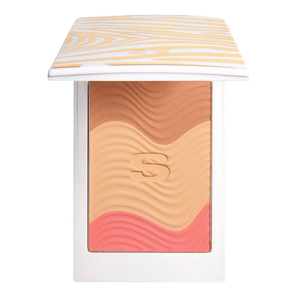Bronzer pentru Sisley Phyto-Touche Trio Powder Pêche Dorée