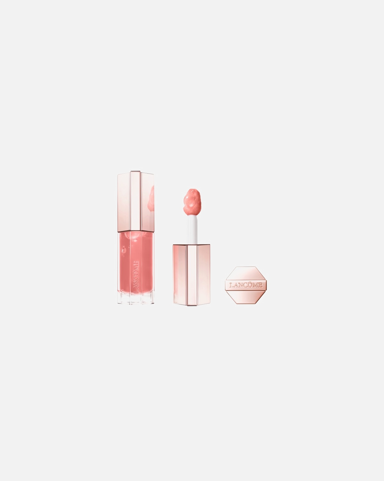 Gloss de buze pentru Unisex Lancôme Idôle Lip Juicytreat Gloss 33 - Idole Nude