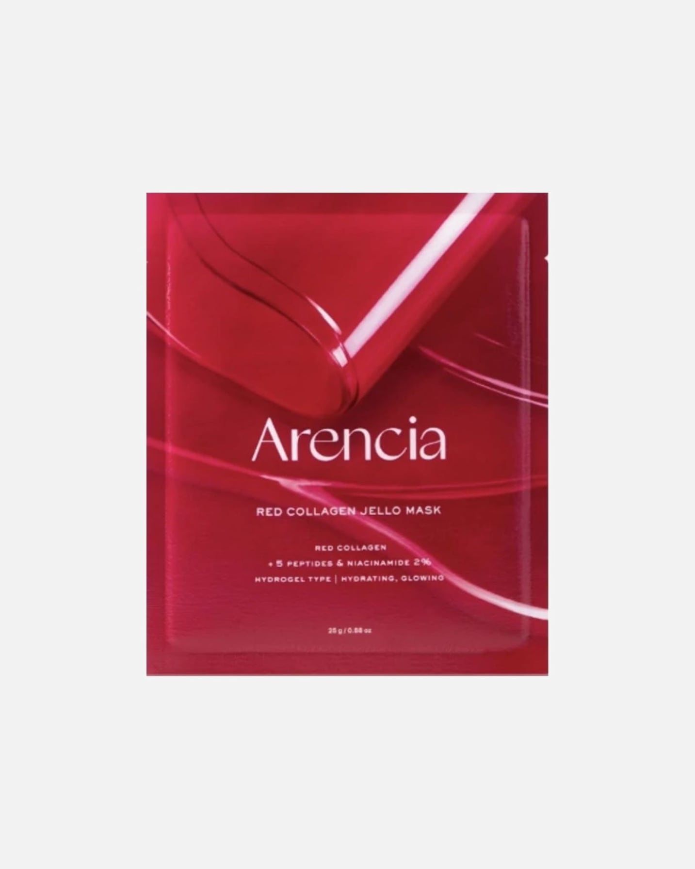 Masca iluminatoare pentru Unisex Arencia Red Collagen Jello 25 g