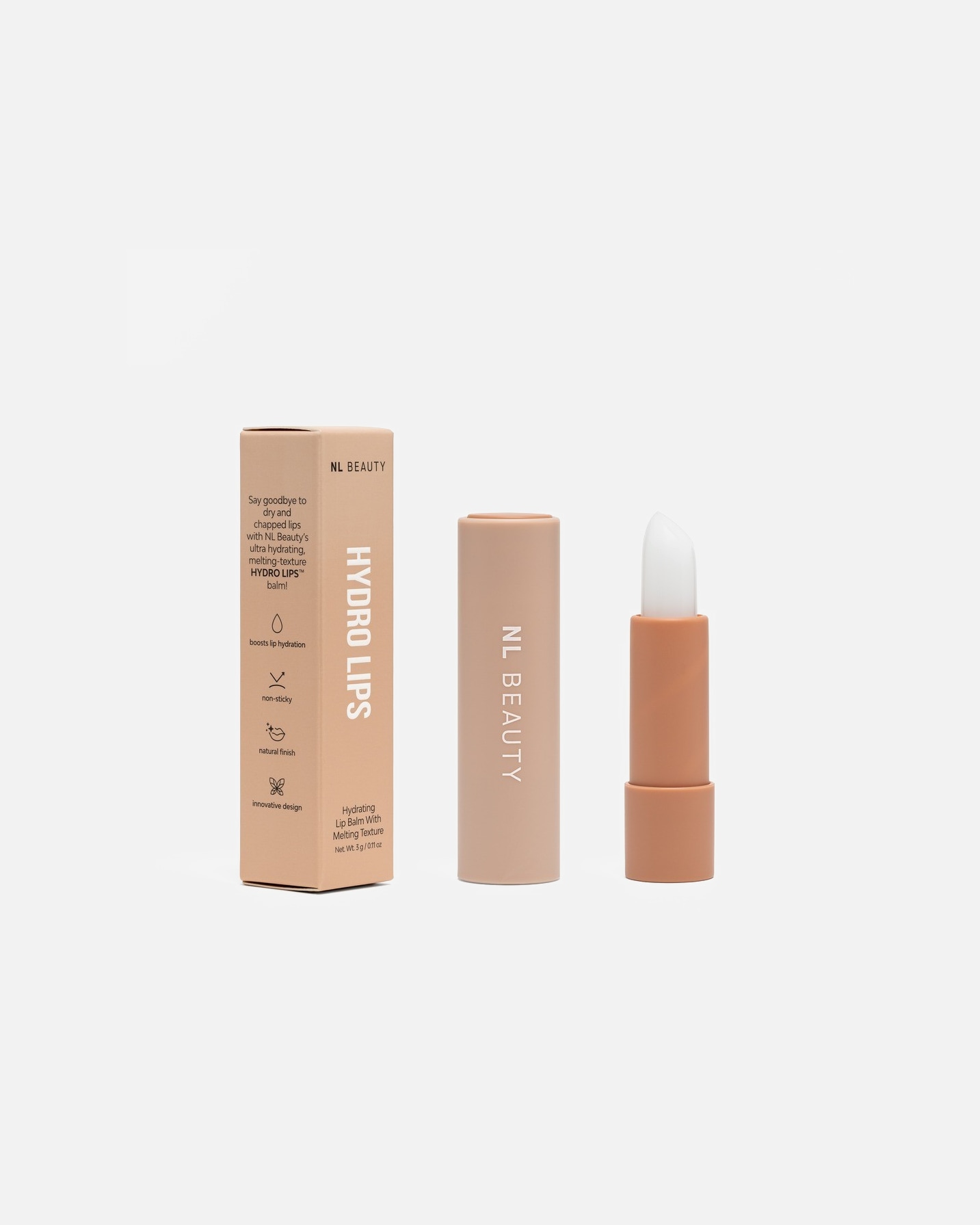 pentru Unisex NL Beauty Hydro Lips COCONUT
