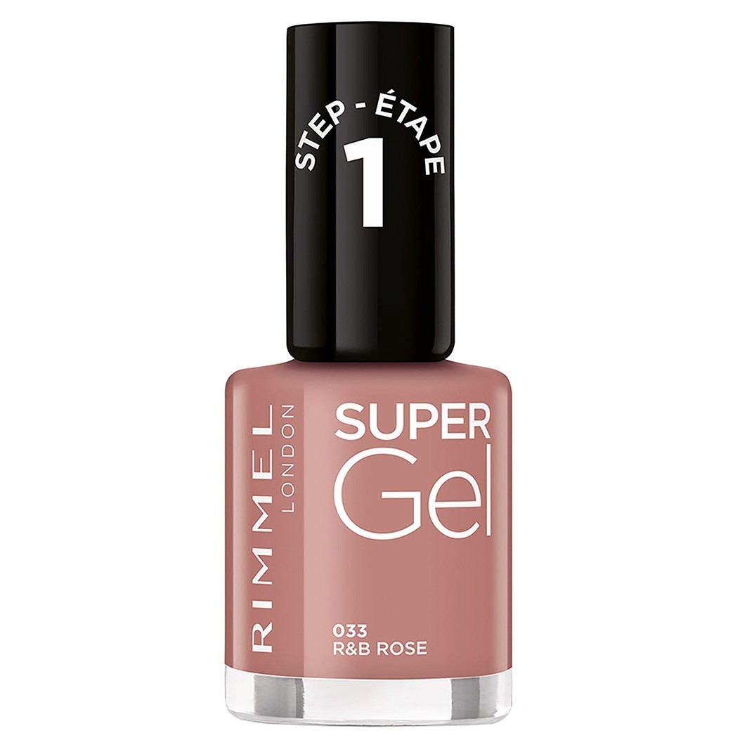 Lac de unghii pentru Rimmel London Super Gel Nail 033 - R&B Rose