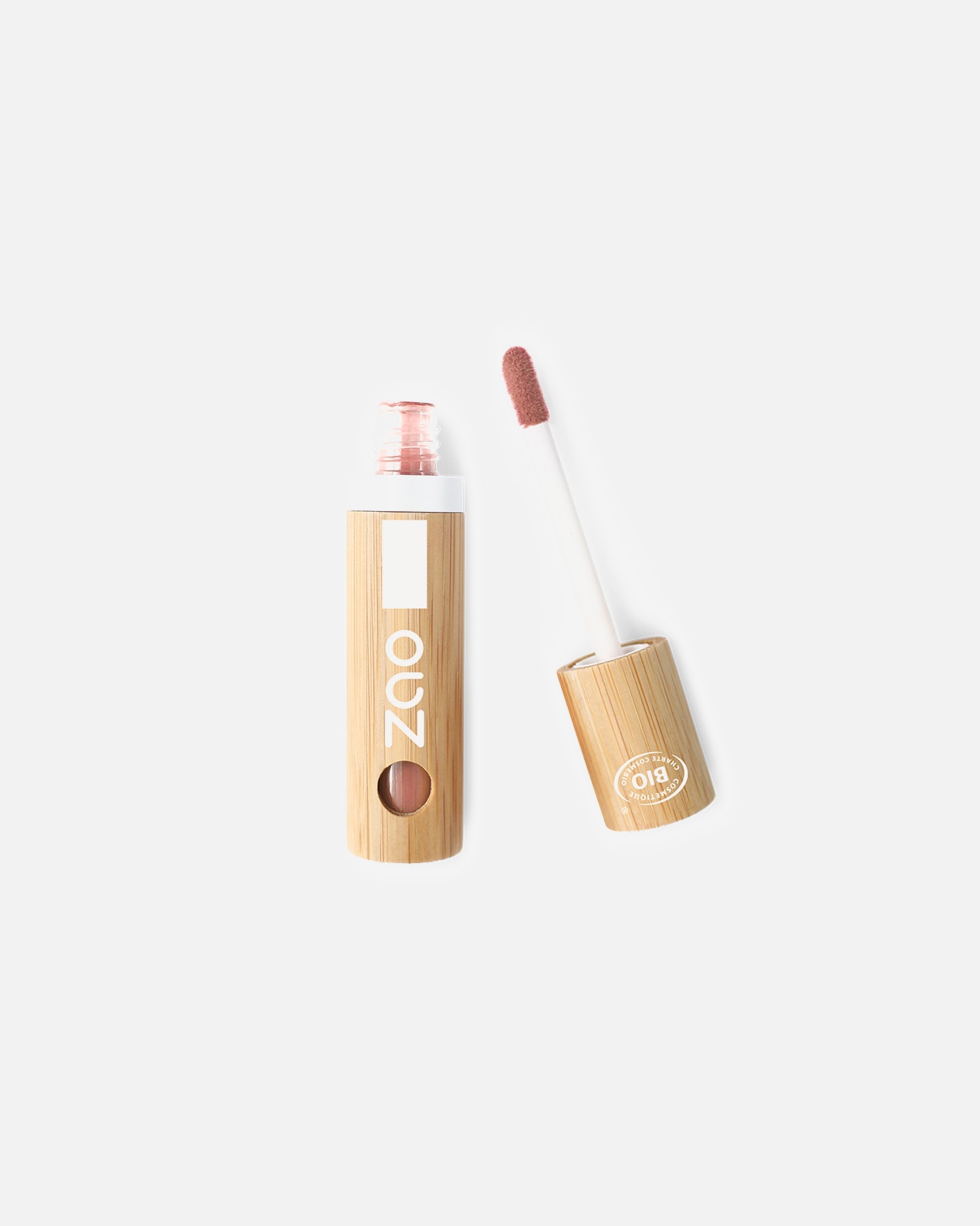 Ruj pentru Unisex ZAO Bamboo Lip'Ink 445 - NUDE PINK