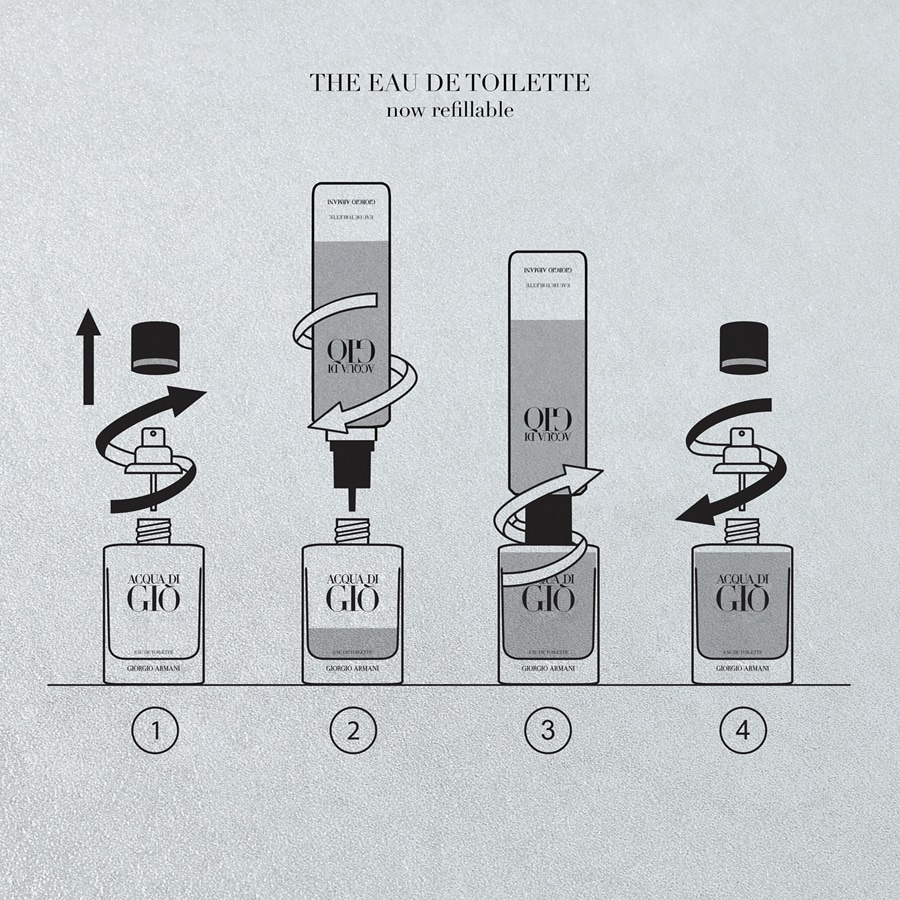 Acqua di Gio Eau de Toilette - Apa de toaleta reincarcabila barbati