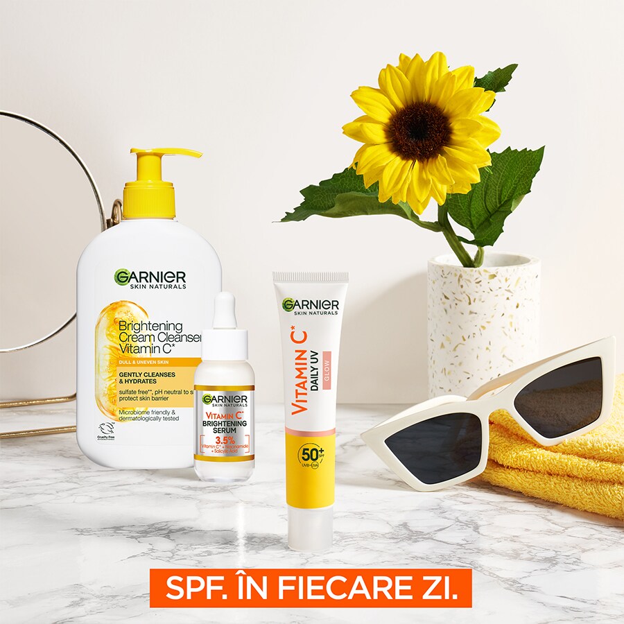 G Skin Nat Vitamin C Daily UV Brightening Fluid Glow SPF 50+