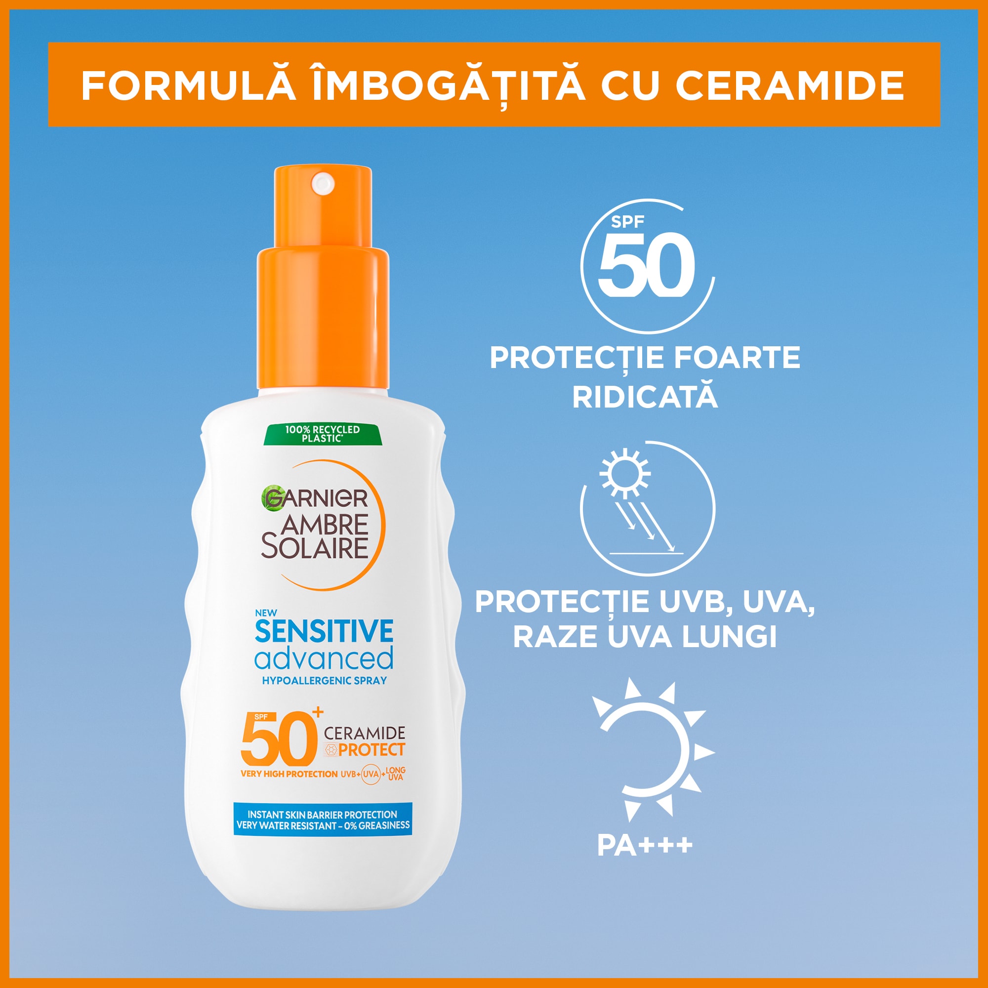 Ambre Solaire Sensitive Advanced SPF 50+