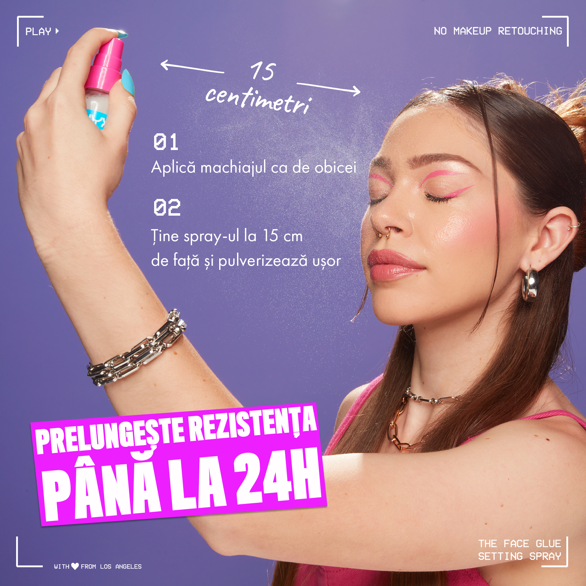 The Face Glue Setting Spray