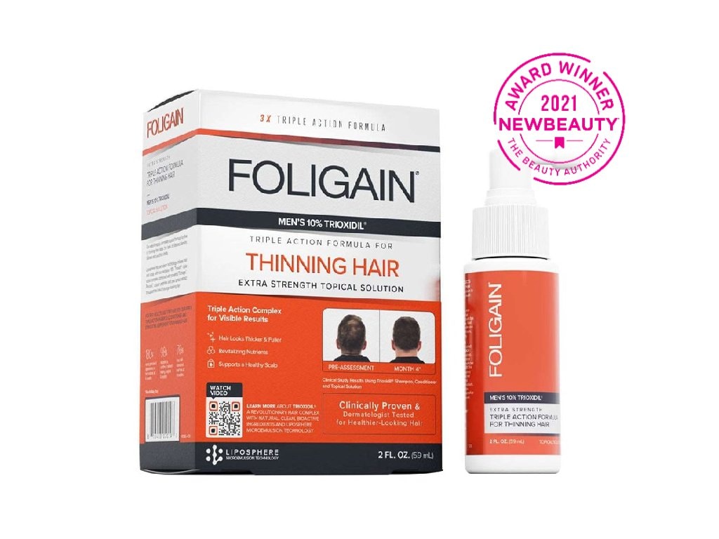 Intensive Targeted Treatment for Thinning Hair for Men with 10% Trioxidil