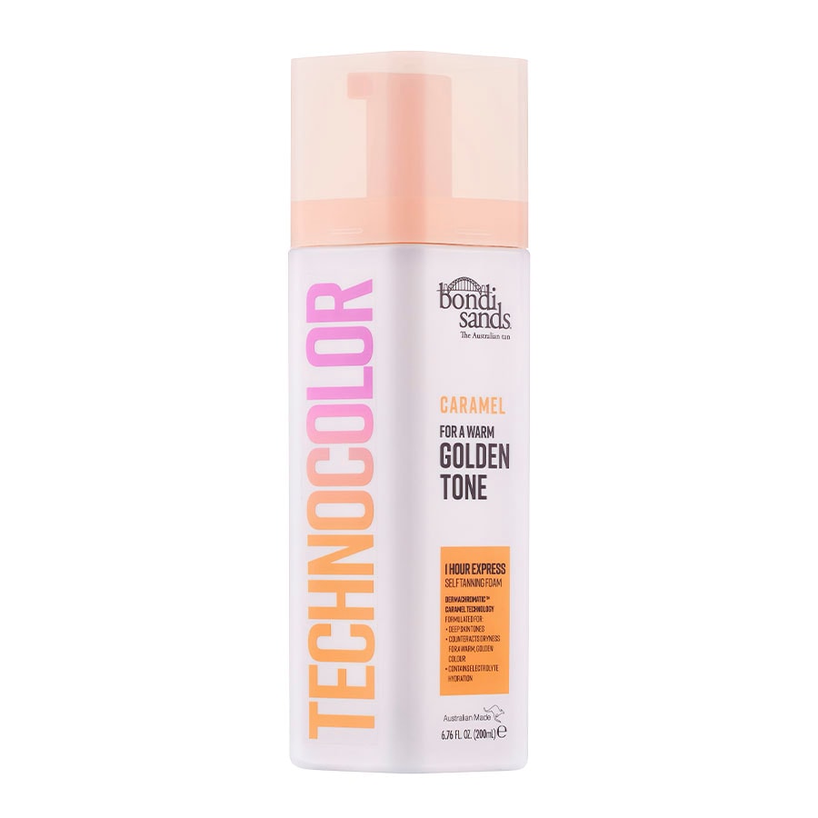 Technocolor One Hour Express Self Tanning Foam Caramel
