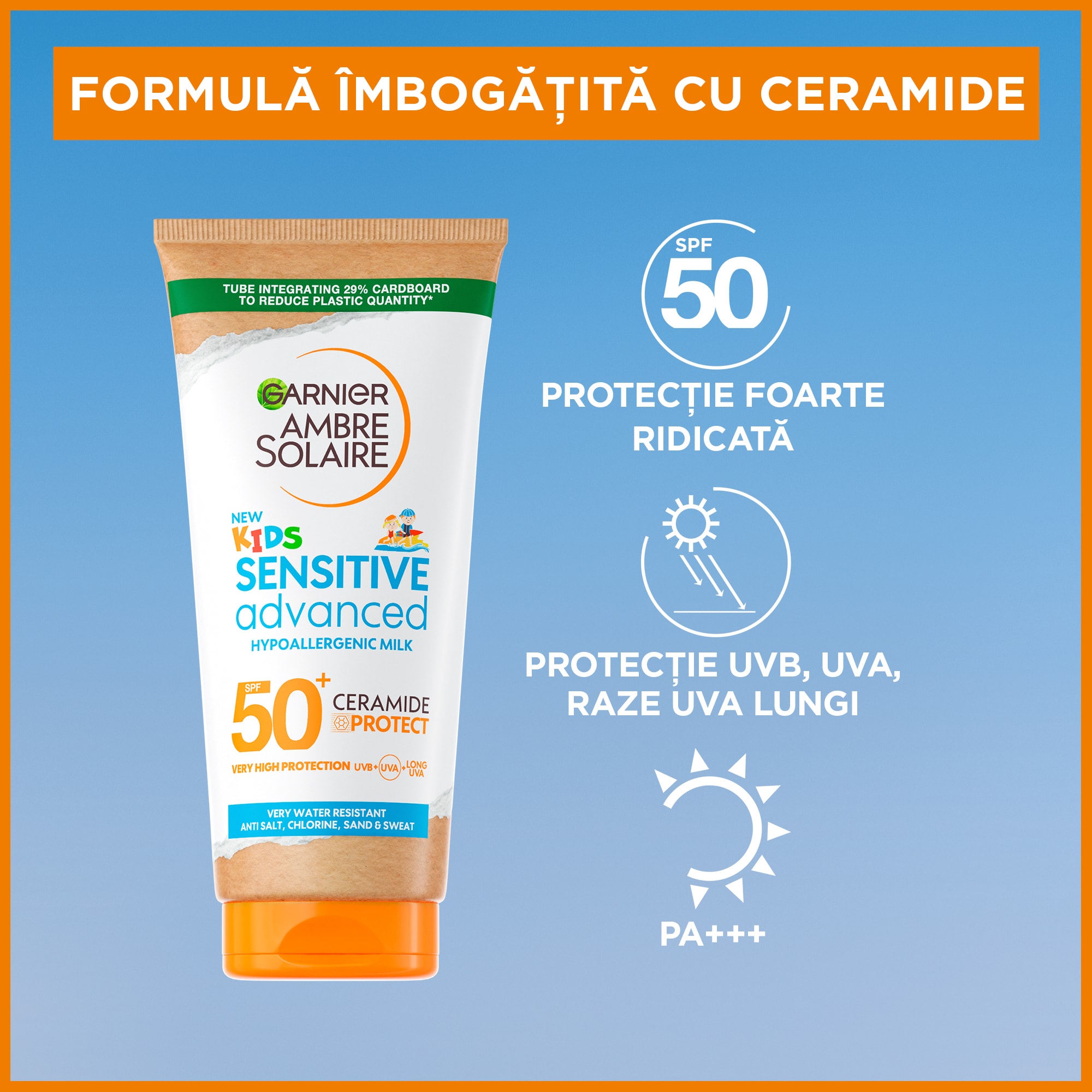 Ambre Solaire Sensitive Advanced SPF 50+ for Kids
