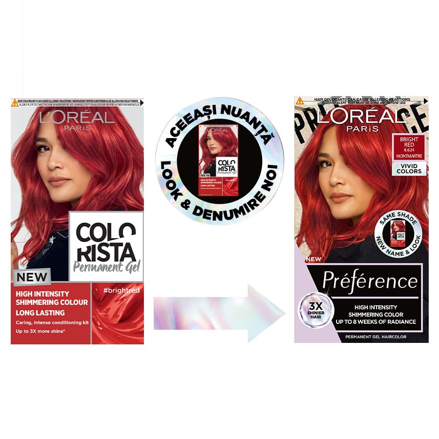 Préférence Vivid Colorista